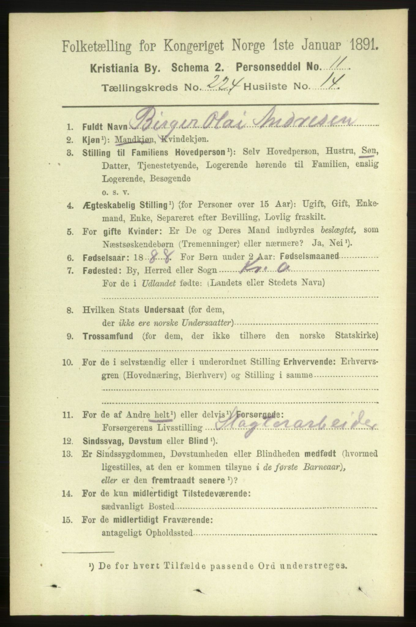 RA, 1891 census for 0301 Kristiania, 1891, p. 135756