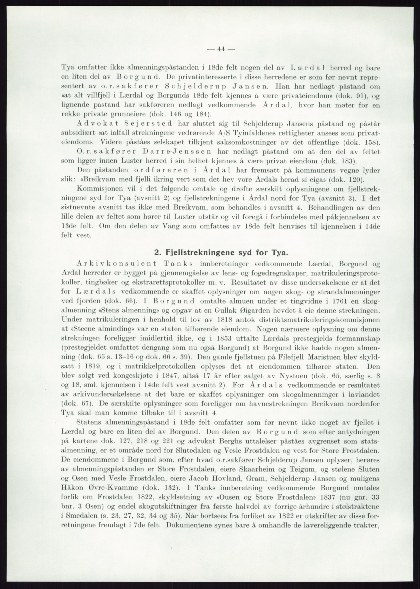 Høyfjellskommisjonen, AV/RA-S-1546/X/Xa/L0001: Nr. 1-33, 1909-1953, p. 6071