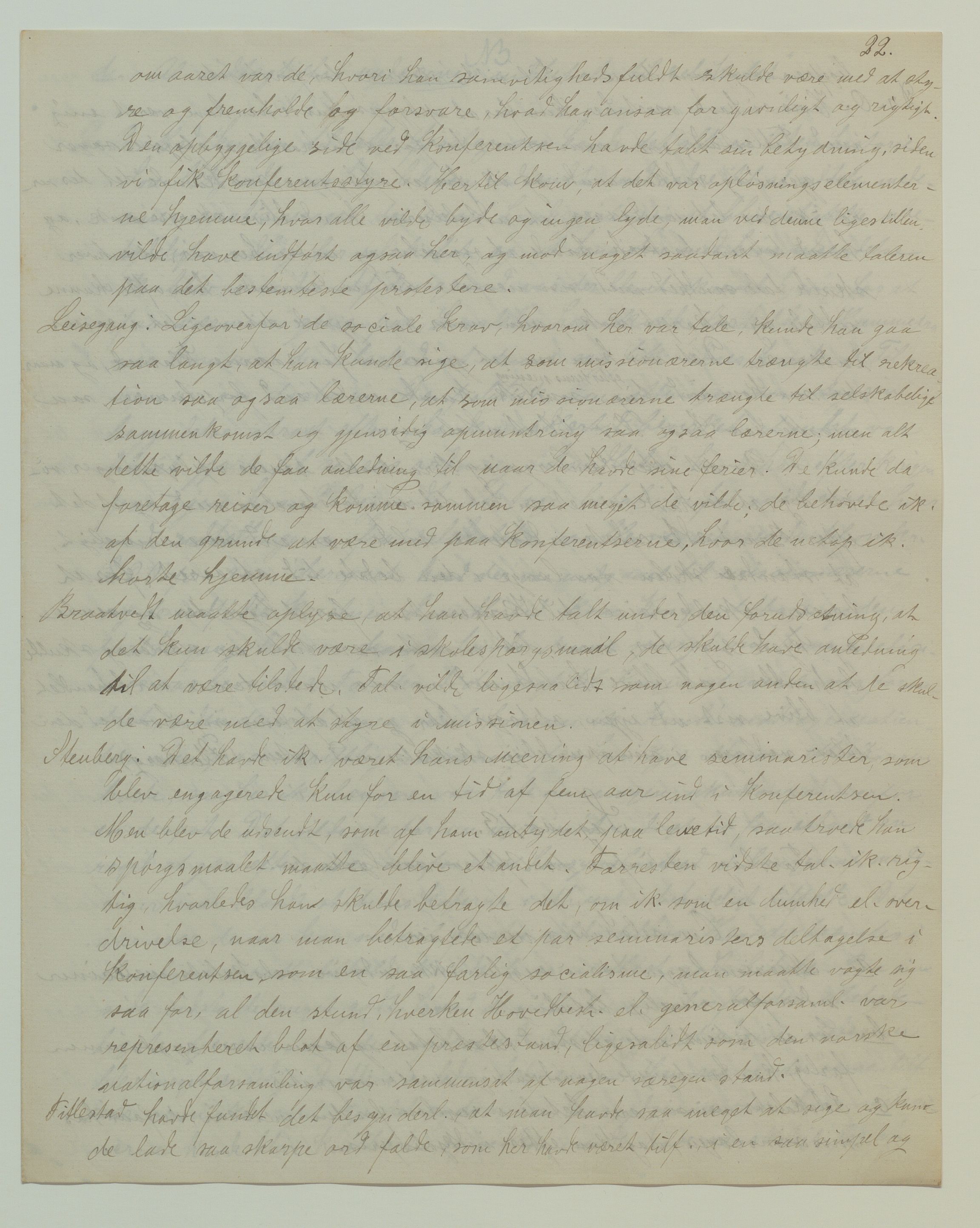 Det Norske Misjonsselskap - hovedadministrasjonen, VID/MA-A-1045/D/Da/Daa/L0036/0010: Konferansereferat og årsberetninger / Konferansereferat fra Sør-Afrika., 1885