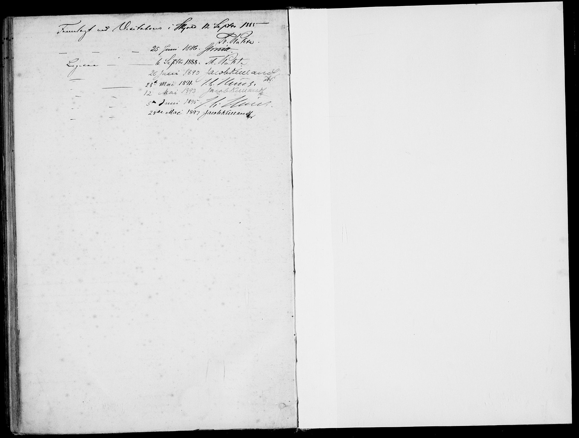 Skjold sokneprestkontor, AV/SAST-A-101847/H/Ha/Haa/L0010: Parish register (official) no. A 10, 1882-1897