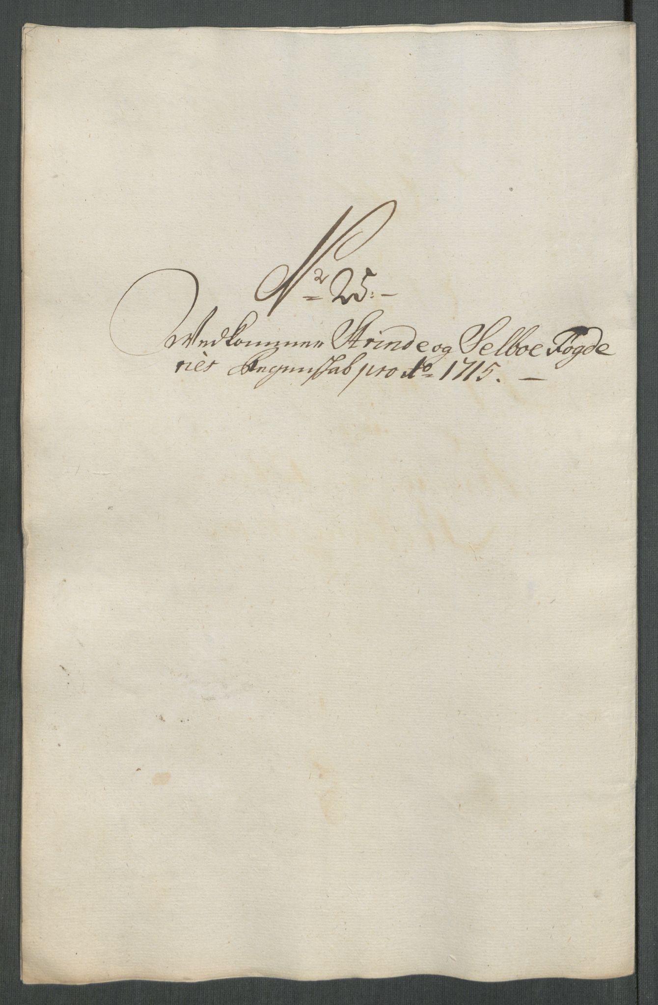 Rentekammeret inntil 1814, Reviderte regnskaper, Fogderegnskap, AV/RA-EA-4092/R61/L4115: Fogderegnskap Strinda og Selbu, 1715-1716, p. 187