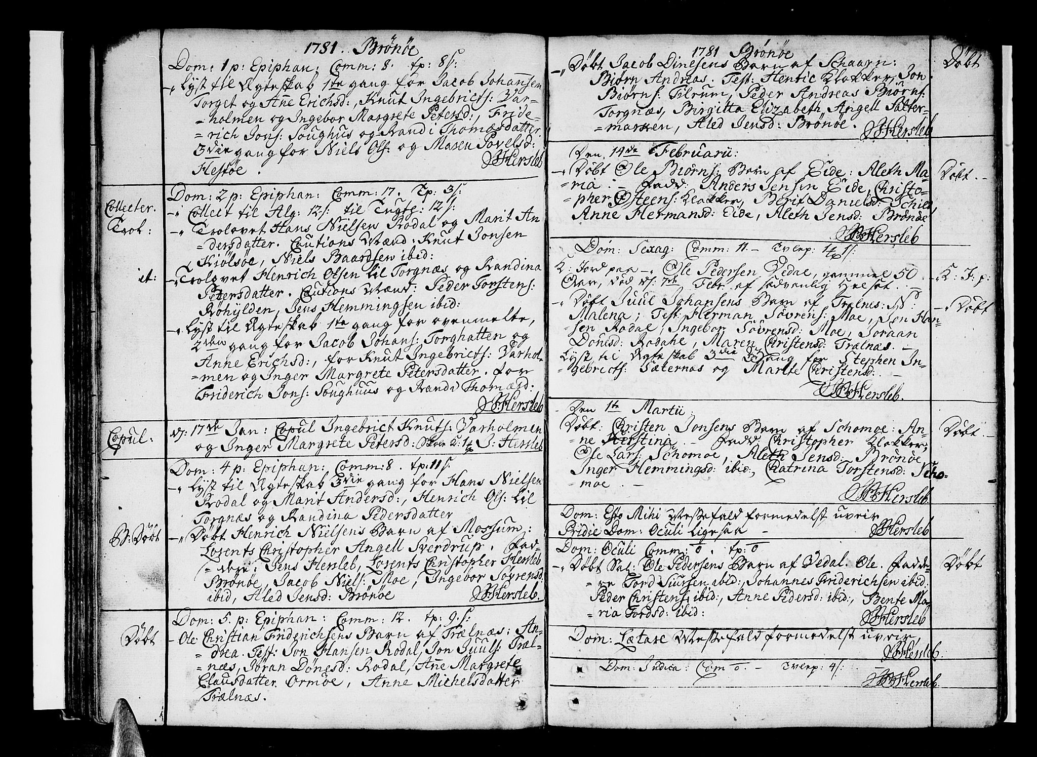 Ministerialprotokoller, klokkerbøker og fødselsregistre - Nordland, SAT/A-1459/813/L0195: Parish register (official) no. 813A05, 1752-1803, p. 89