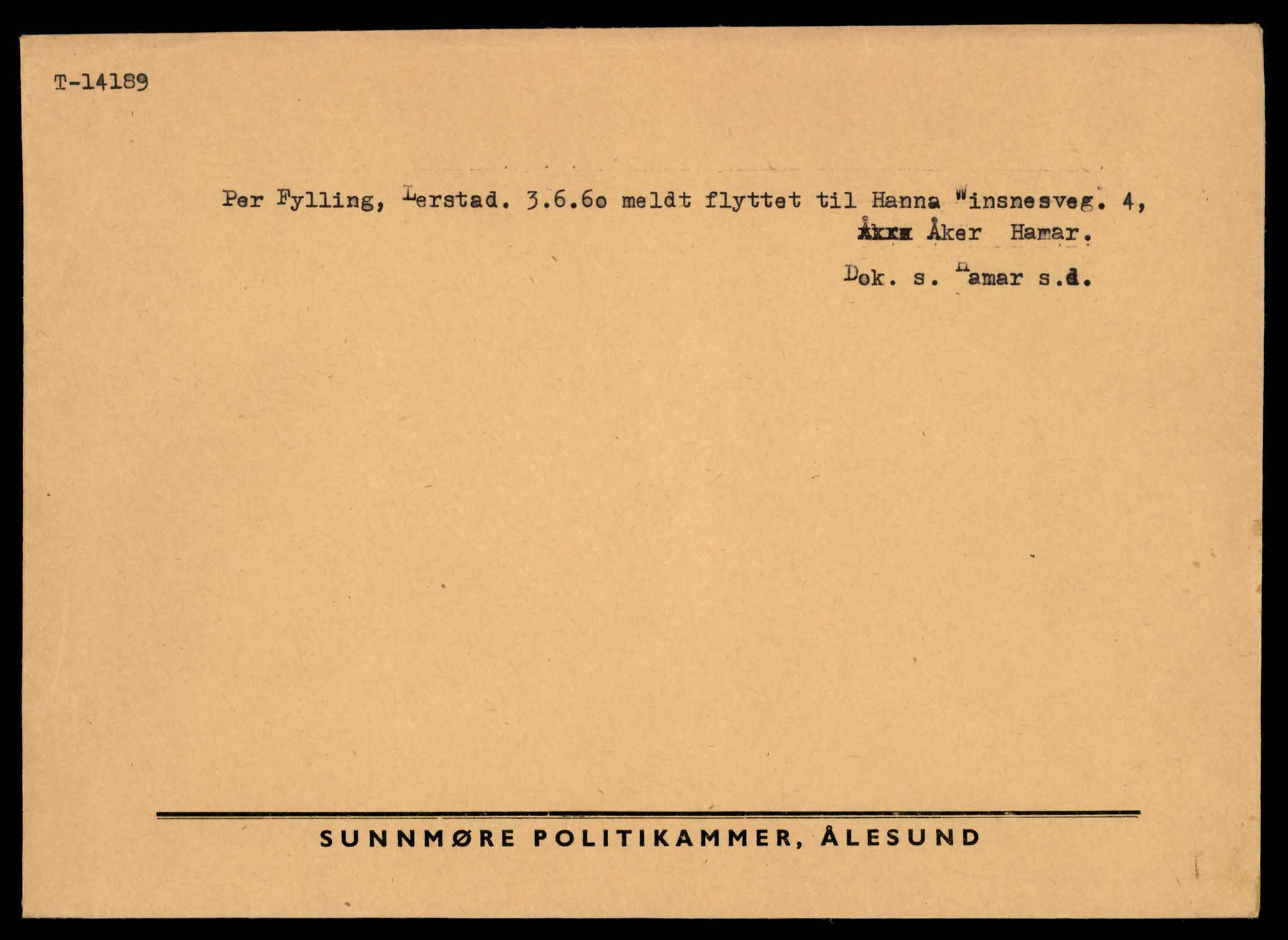 Møre og Romsdal vegkontor - Ålesund trafikkstasjon, AV/SAT-A-4099/F/Fe/L0043: Registreringskort for kjøretøy T 14080 - T 14204, 1927-1998, p. 2875