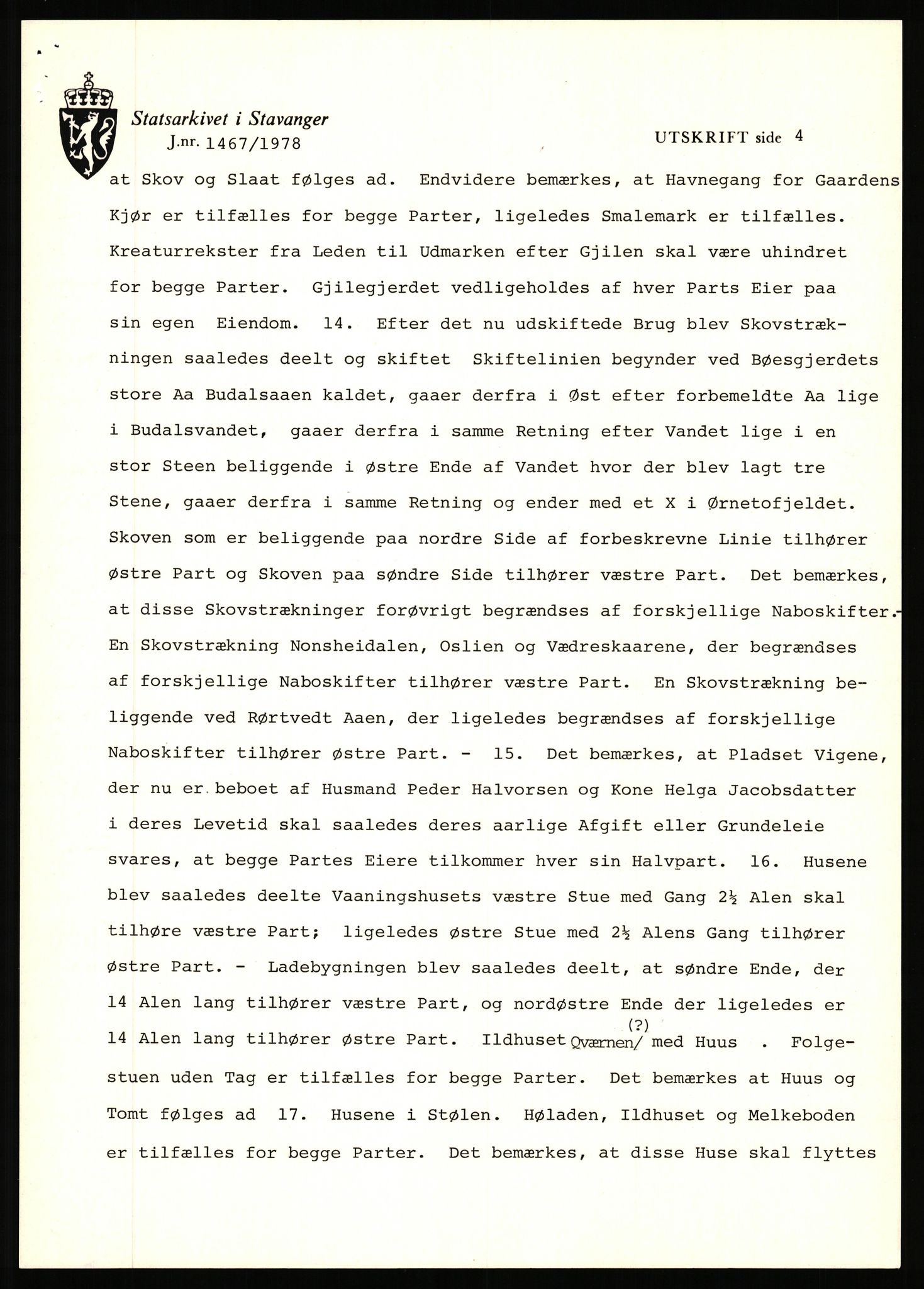 Statsarkivet i Stavanger, AV/SAST-A-101971/03/Y/Yj/L0099: Avskrifter sortert etter gårdsnavn: Østerhus - Åkre, 1750-1930, p. 8