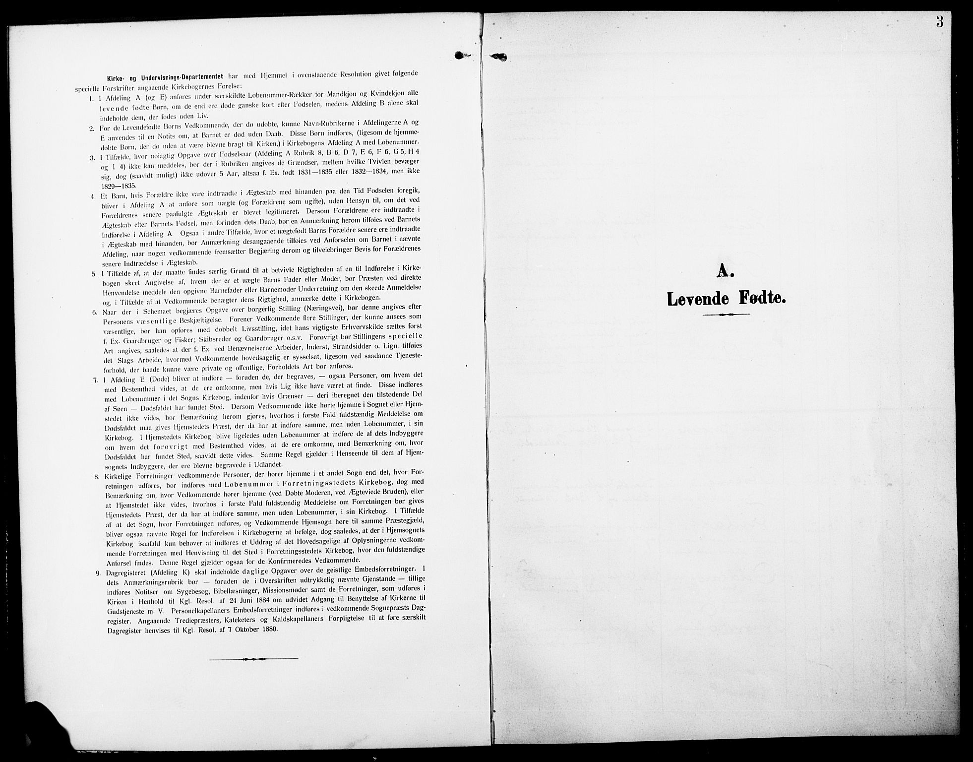 Elverum prestekontor, SAH/PREST-044/H/Ha/Hab/L0008: Parish register (copy) no. 8, 1908-1918, p. 3