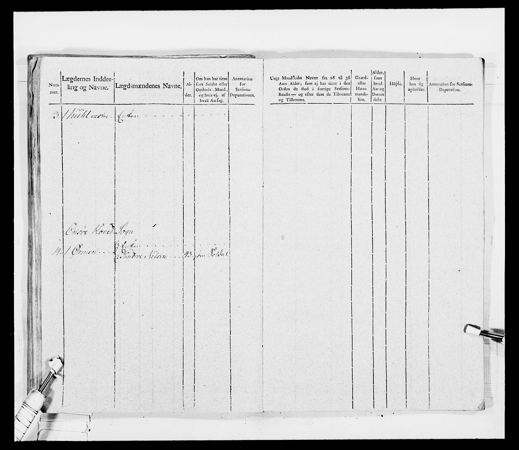 Generalitets- og kommissariatskollegiet, Det kongelige norske kommissariatskollegium, AV/RA-EA-5420/E/Eh/L0030a: Sønnafjelske gevorbne infanteriregiment, 1807, p. 483