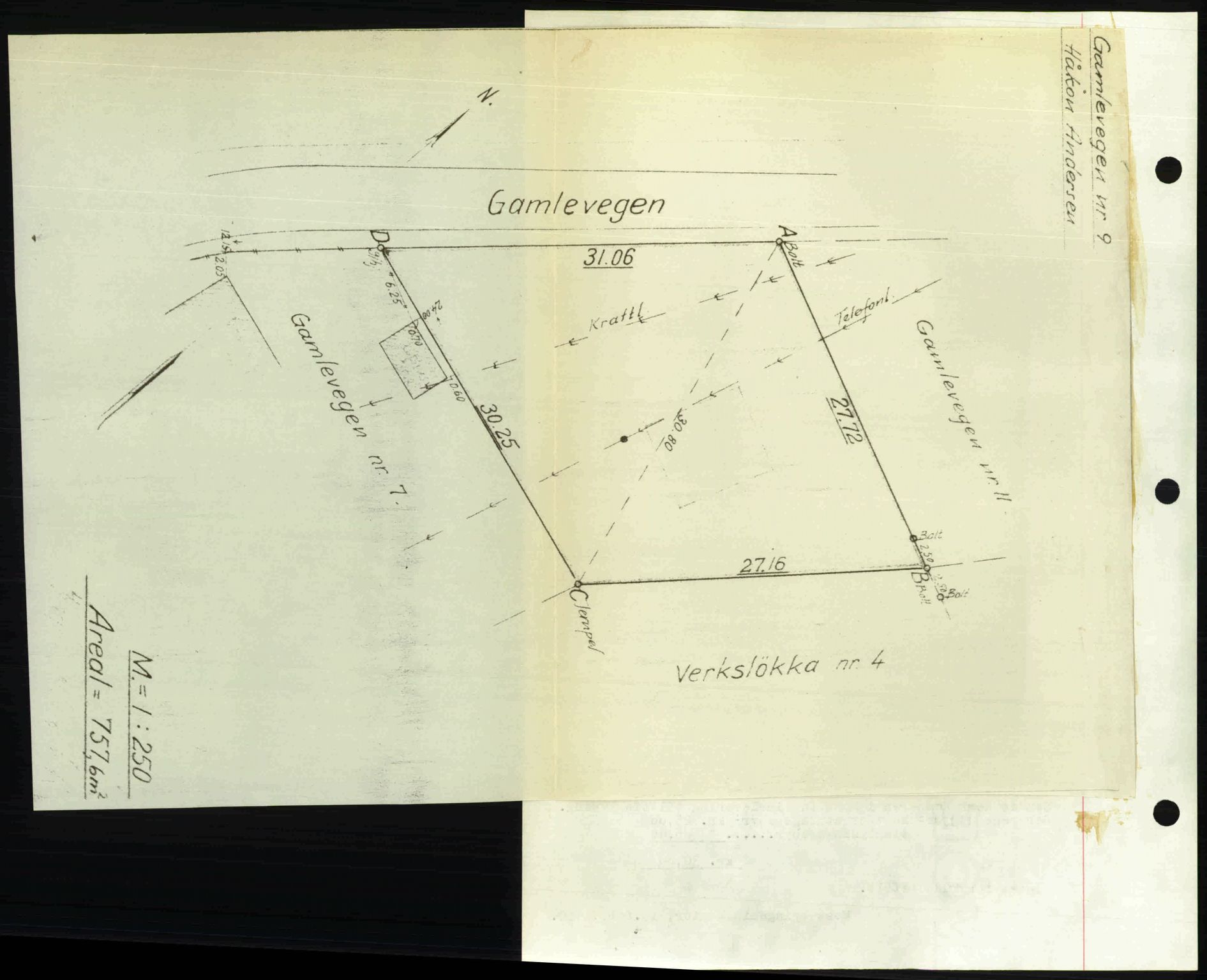 Moss sorenskriveri, SAO/A-10168: Mortgage book no. A25, 1950-1950, Diary no: : 607/1950