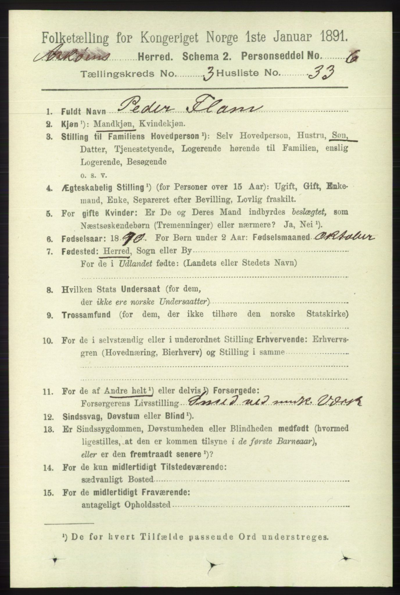 RA, 1891 census for 1247 Askøy, 1891, p. 2369