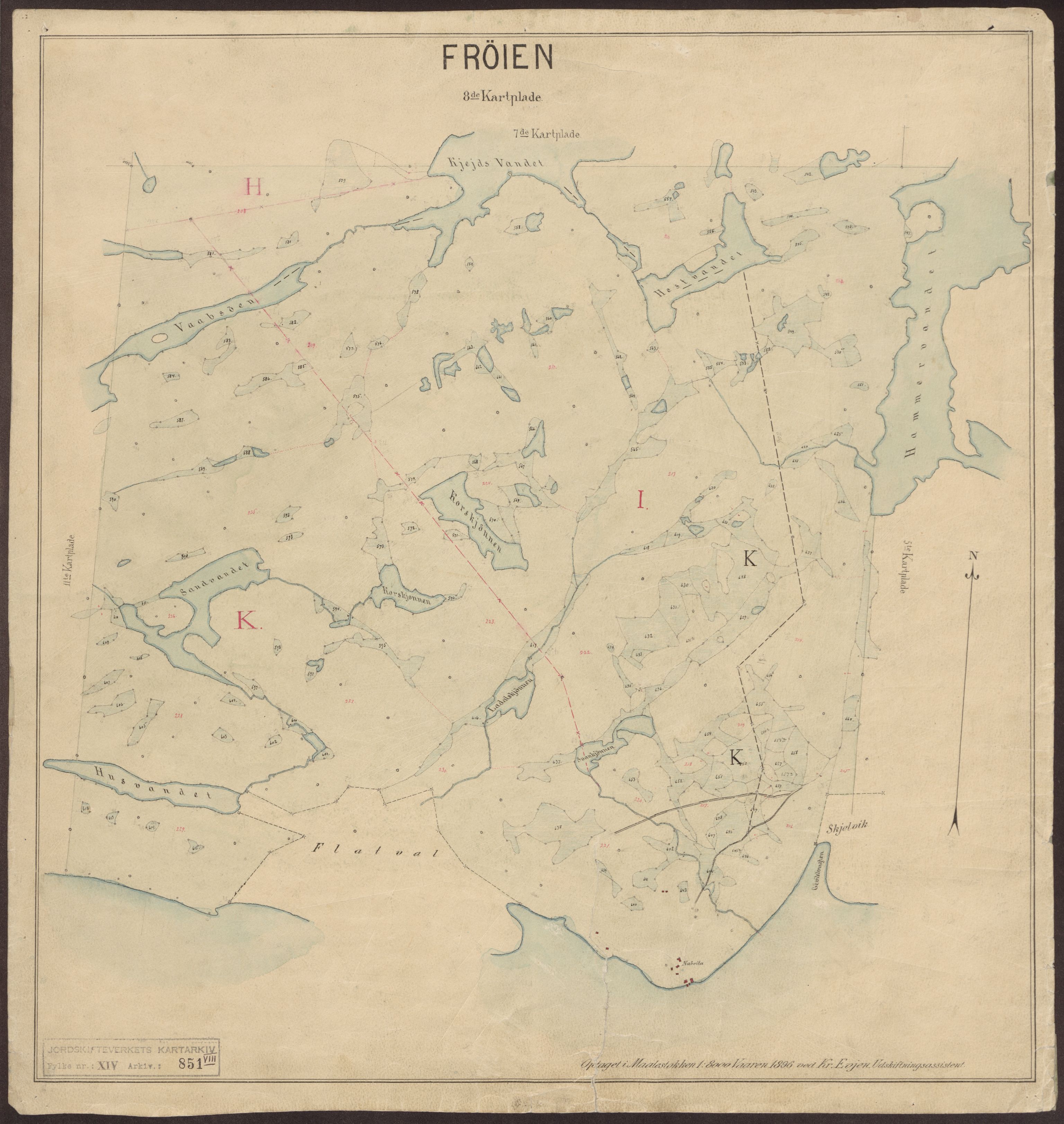 Jordskifteverkets kartarkiv, AV/RA-S-3929/T, 1859-1988, p. 1325