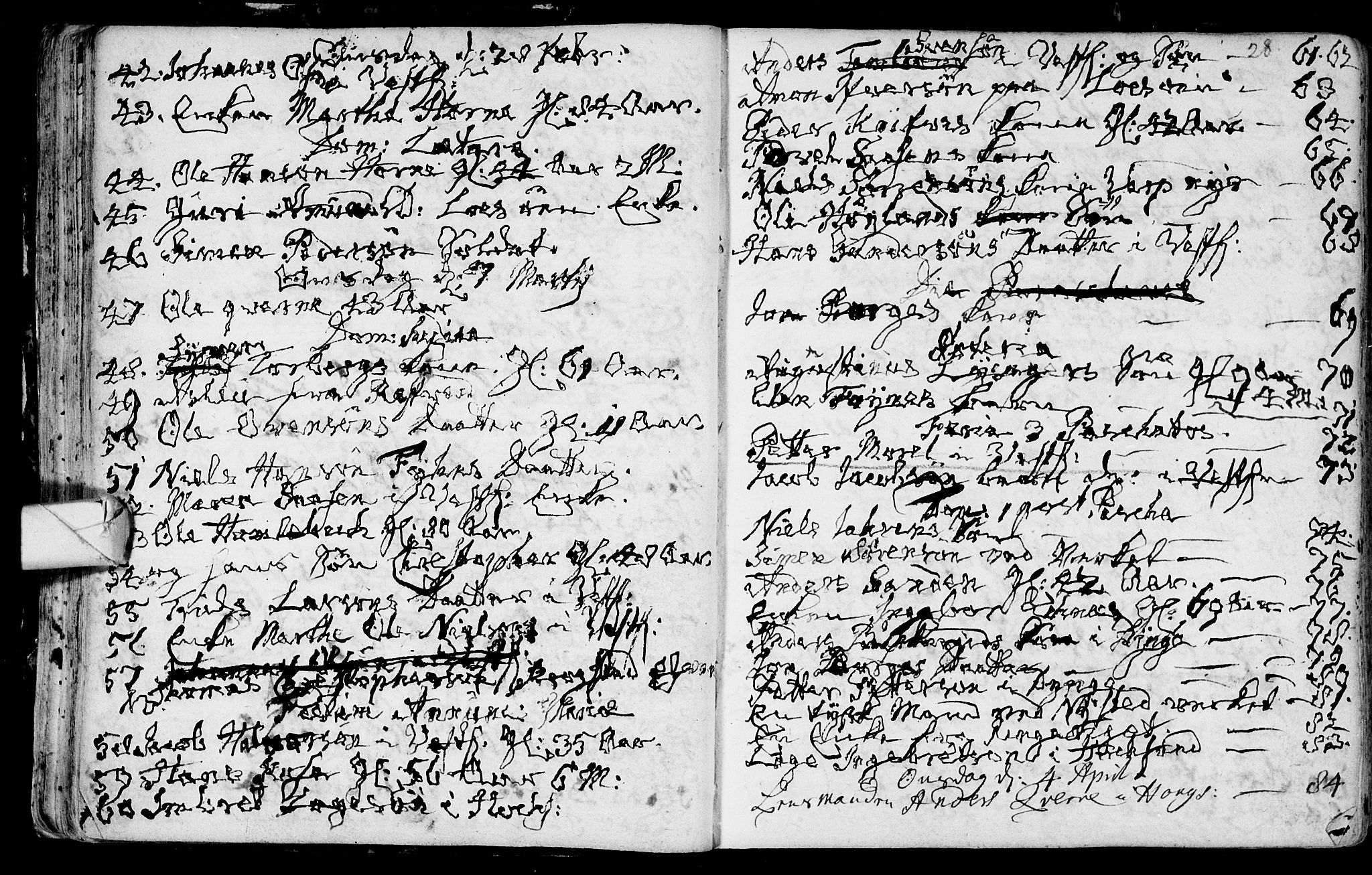 Eiker kirkebøker, AV/SAKO-A-4/F/Fa/L0007: Parish register (official) no. I 7 /1, 1733-1808, p. 28