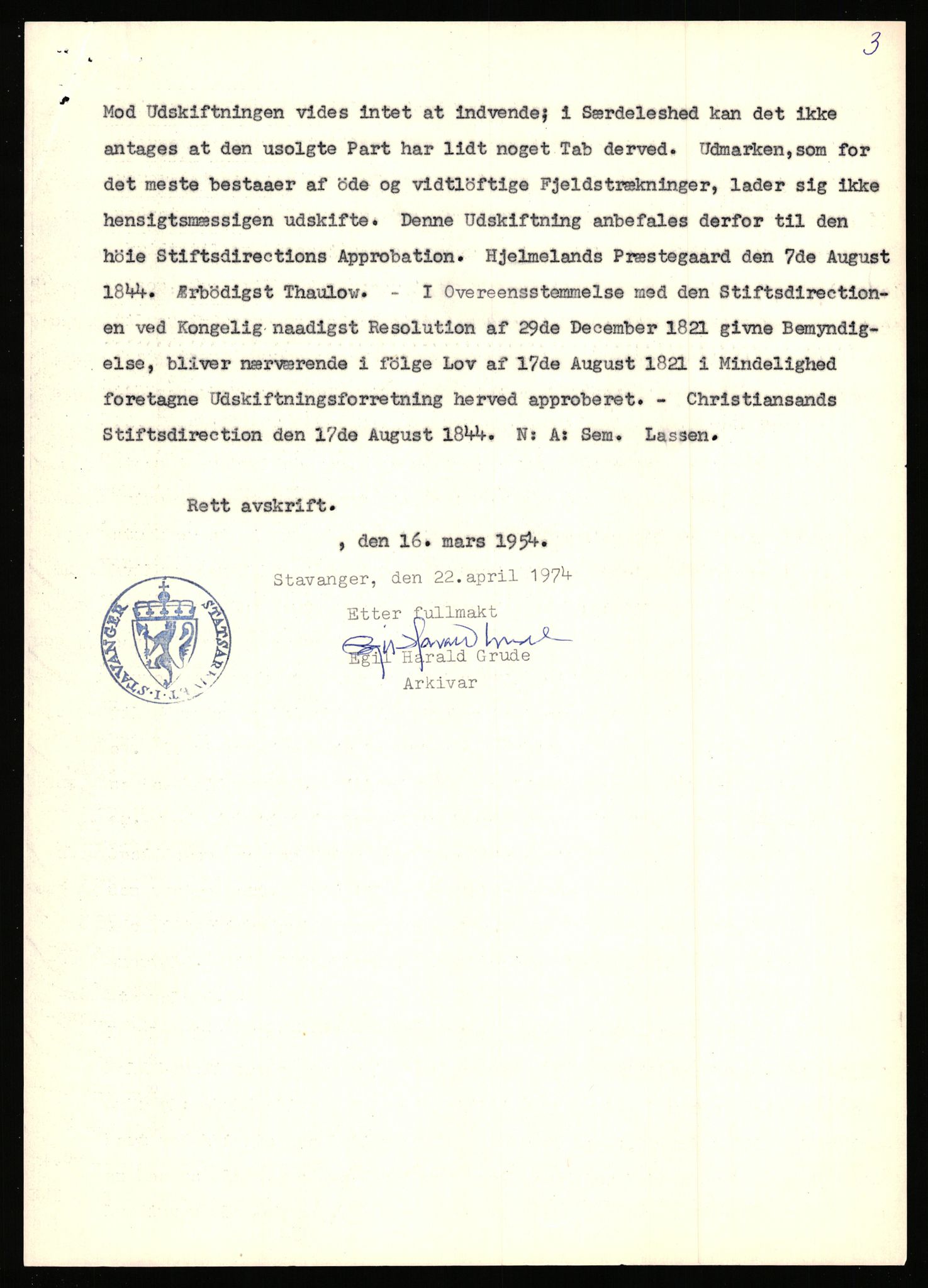 Statsarkivet i Stavanger, SAST/A-101971/03/Y/Yj/L0017: Avskrifter sortert etter gårdsnavn: Eigeland østre - Elve, 1750-1930, p. 413