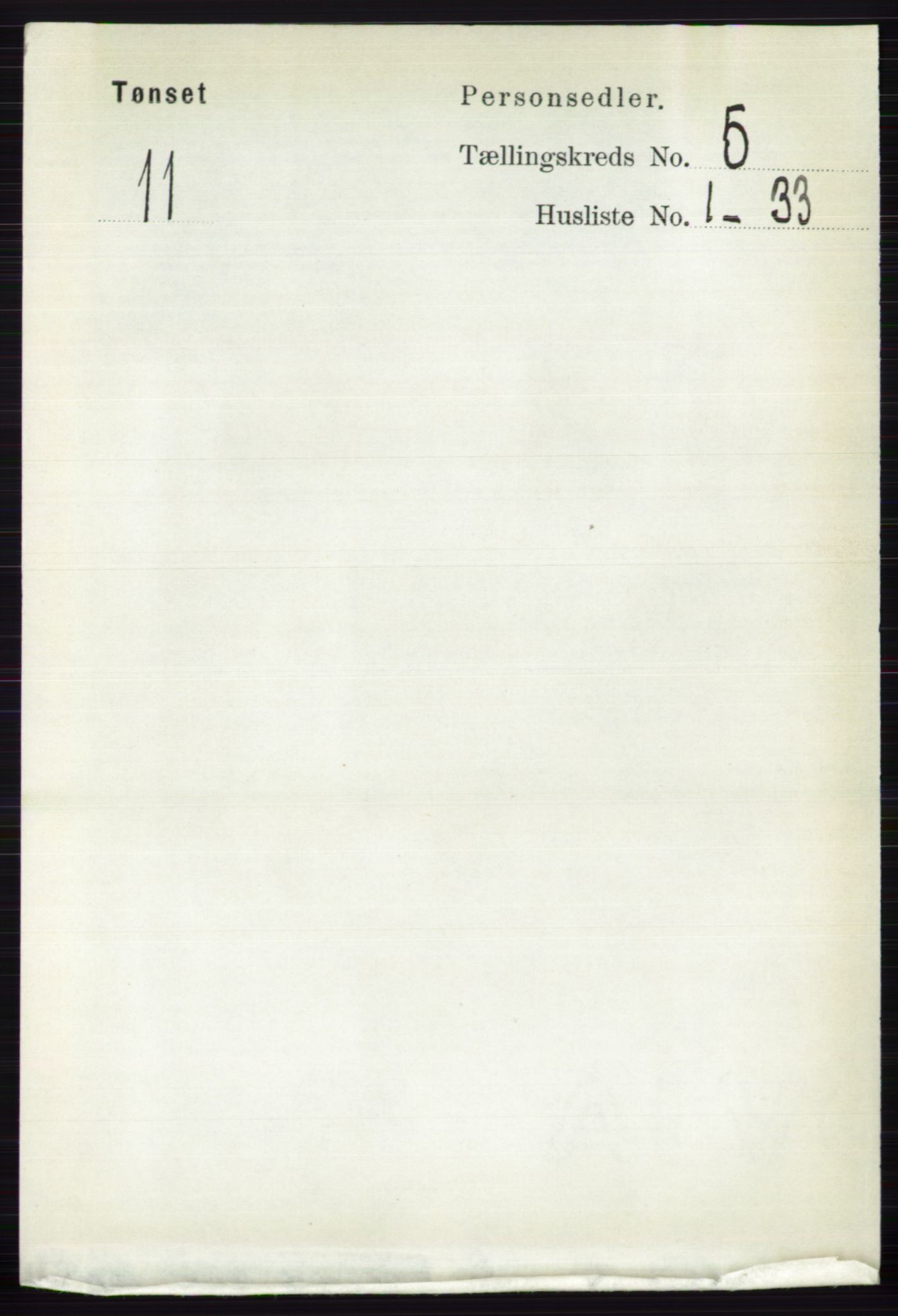 RA, 1891 census for 0437 Tynset, 1891, p. 1077