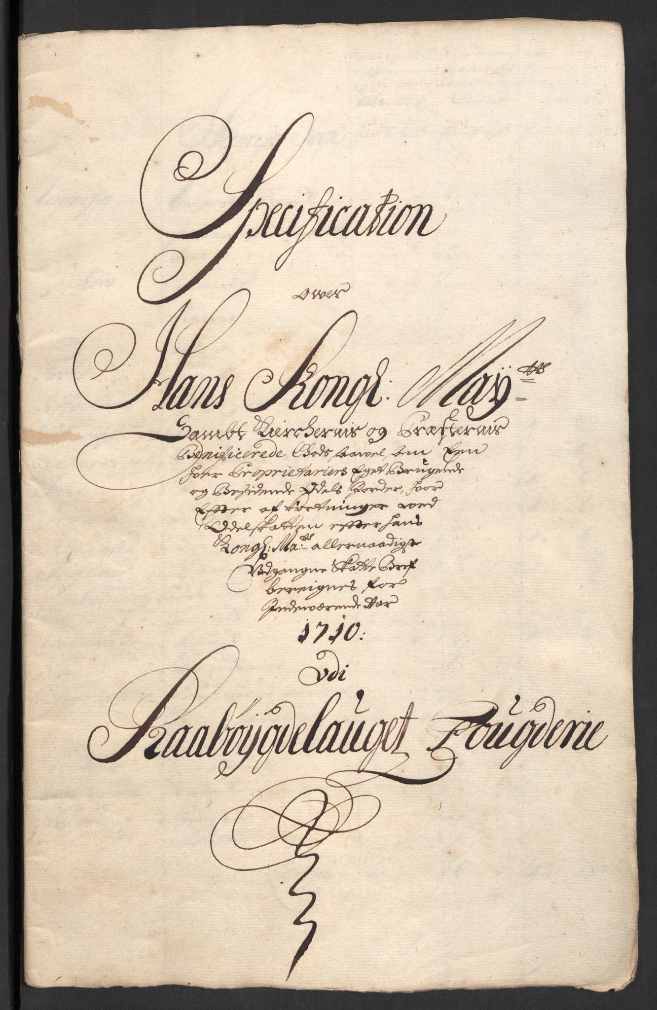 Rentekammeret inntil 1814, Reviderte regnskaper, Fogderegnskap, RA/EA-4092/R40/L2449: Fogderegnskap Råbyggelag, 1709-1711, p. 164