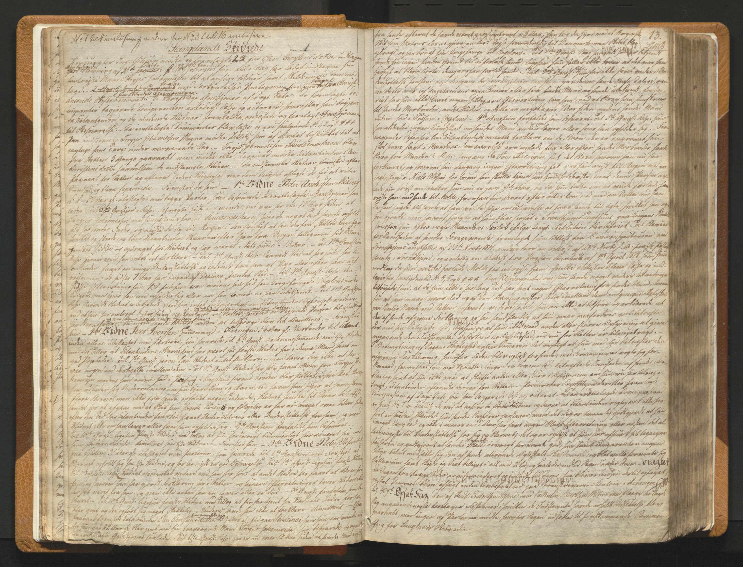 Karmsund sorenskriveri, AV/SAST-A-100311/01/I/IA/IAB/L0002: TINGBOK, 1822-1833, p. 13ab-13ba