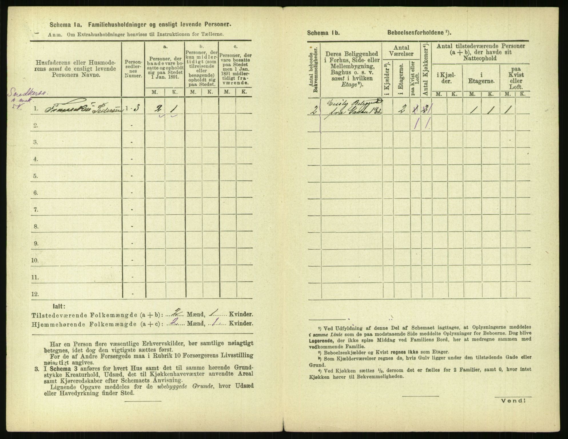 RA, 1891 census for 0301 Kristiania, 1891, p. 118796