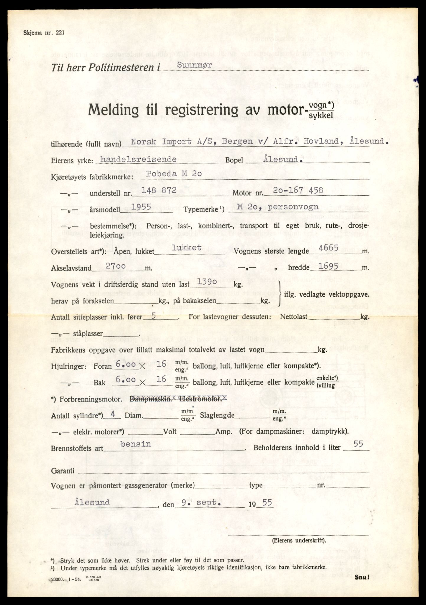 Møre og Romsdal vegkontor - Ålesund trafikkstasjon, AV/SAT-A-4099/F/Fe/L0049: Registreringskort for kjøretøy T 14864 - T 18613, 1927-1998, p. 1129