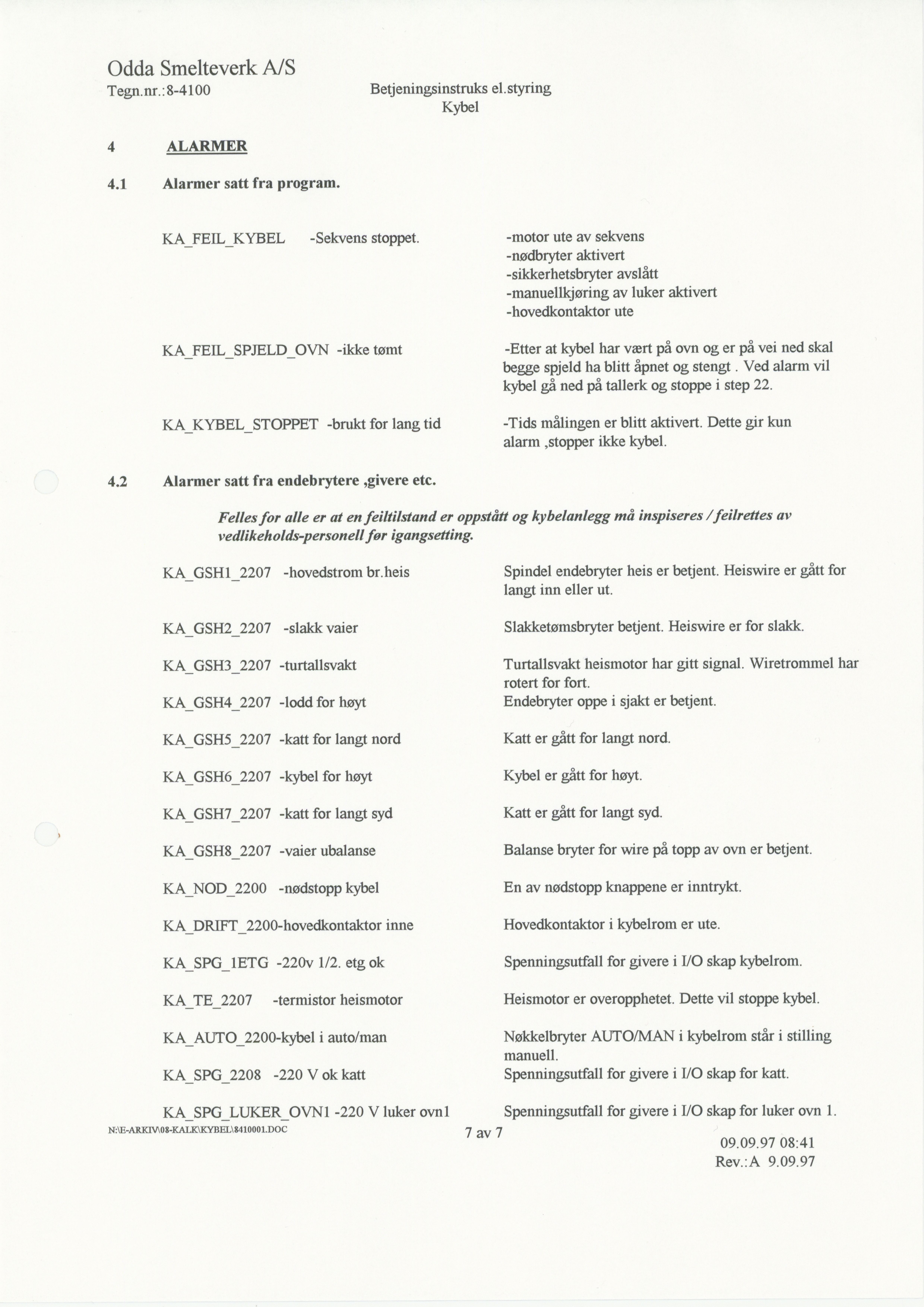 Odda smelteverk AS, KRAM/A-0157.1/T/Td/L0008: Gruppe 8. Kalkovner, 1939-1999, p. 803