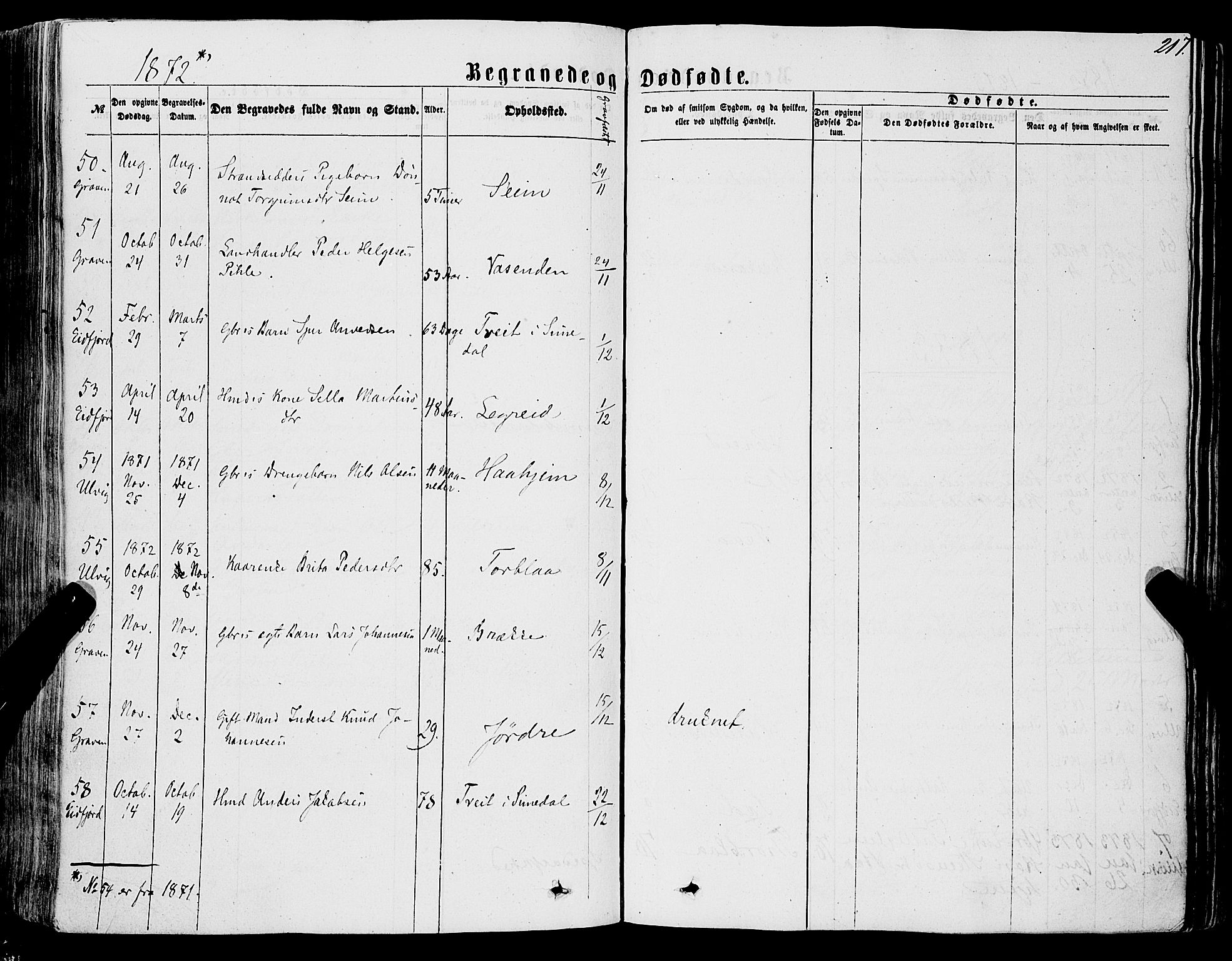 Ulvik sokneprestembete, AV/SAB-A-78801/H/Haa: Parish register (official) no. A 15, 1864-1878, p. 217