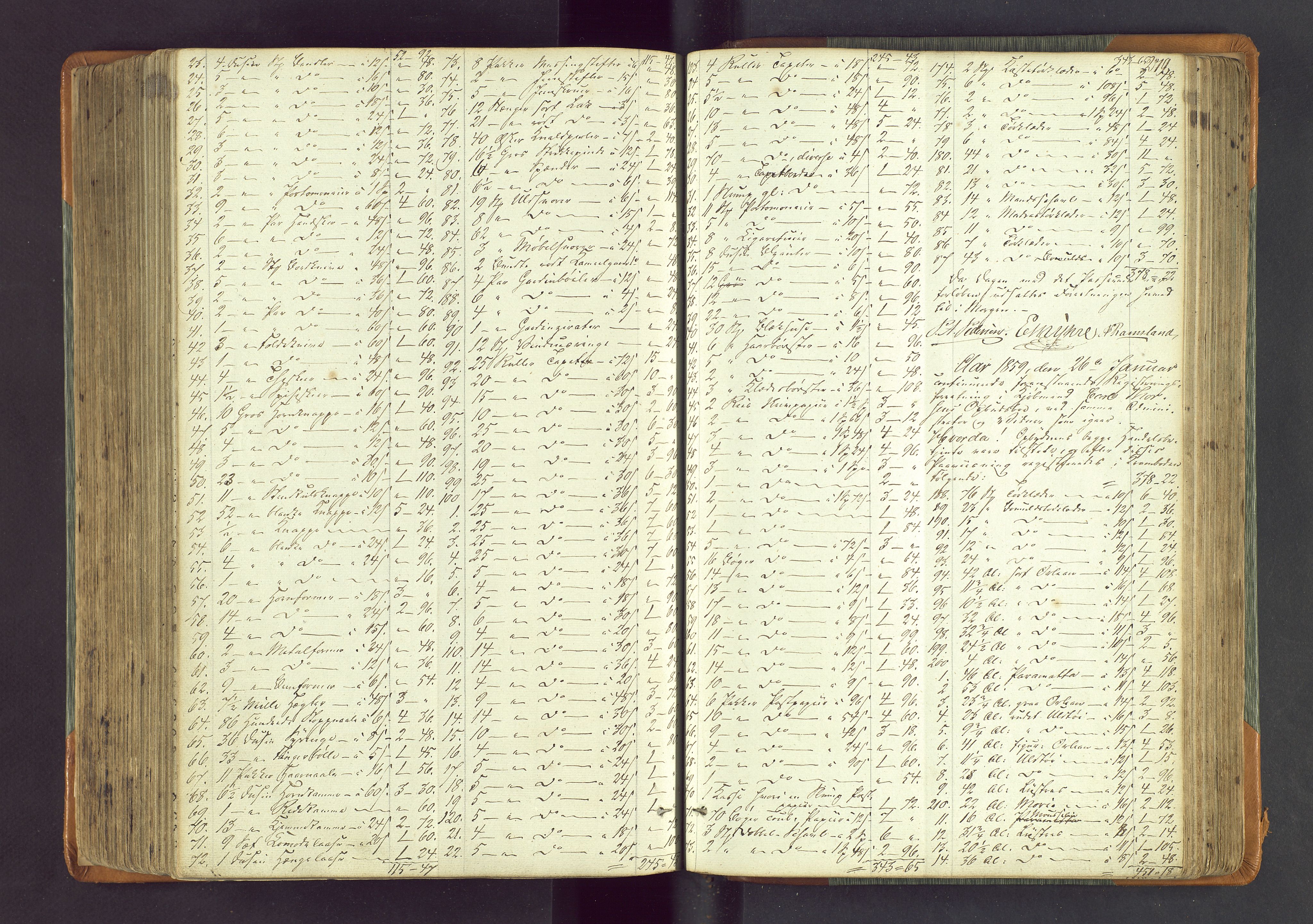 Stavanger byfogd, AV/SAST-A-101408/001/5/50/503BA/L0002: Registreringsprotokoll, 1846-1864, p. 279