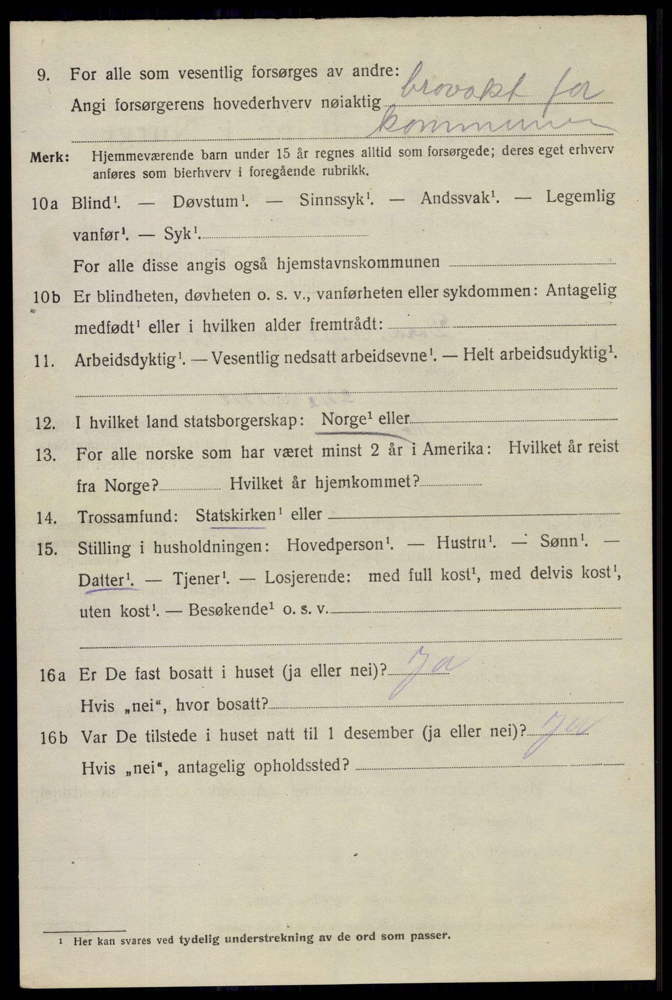 SAO, 1920 census for Moss, 1920, p. 18550