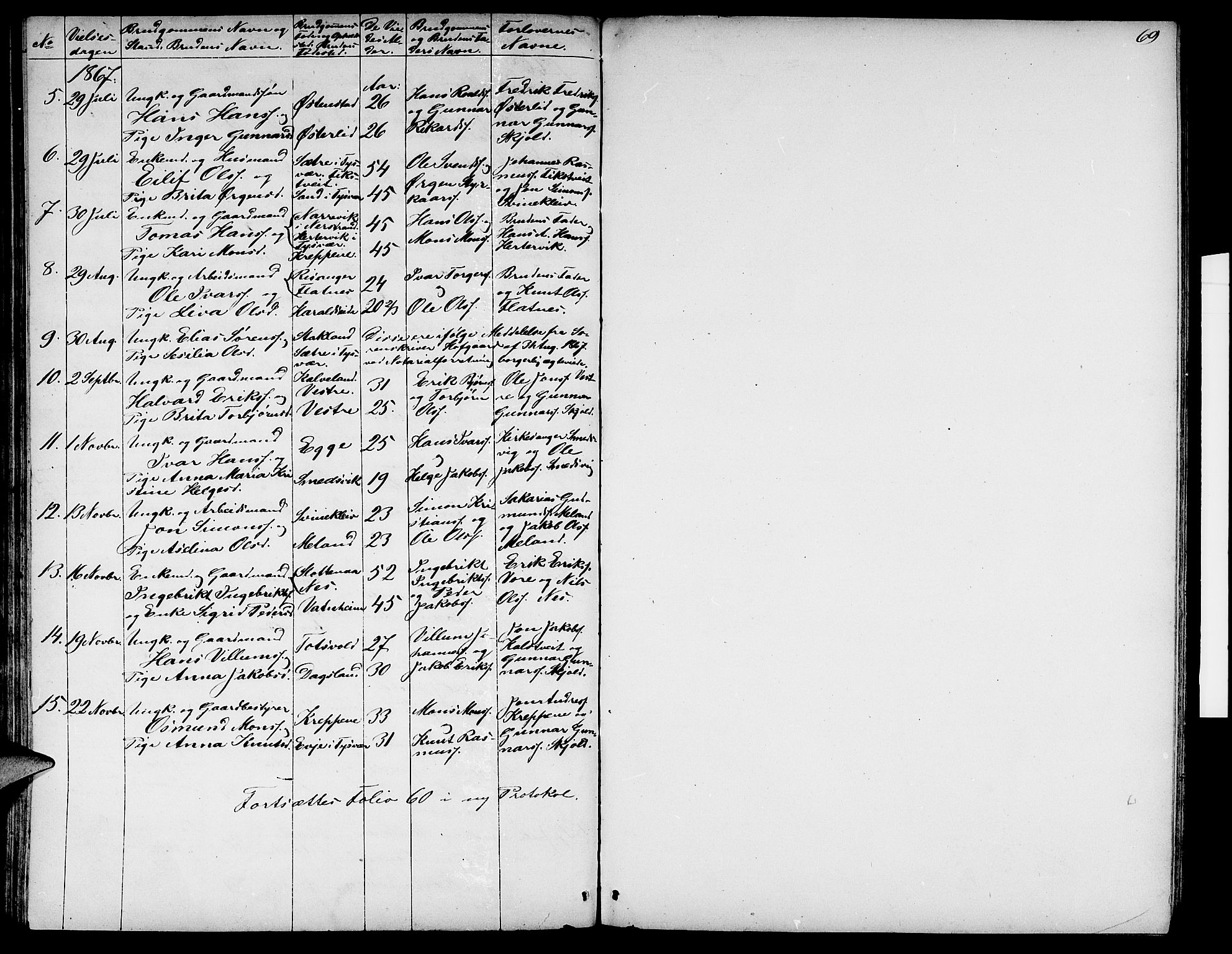 Skjold sokneprestkontor, AV/SAST-A-101847/H/Ha/Hab/L0003: Parish register (copy) no. B 3, 1850-1867, p. 69