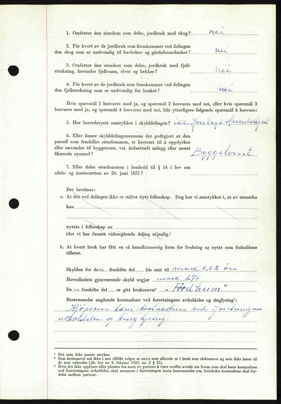 Romsdal sorenskriveri, AV/SAT-A-4149/1/2/2C: Mortgage book no. A32, 1950-1950, Diary no: : 96/1950