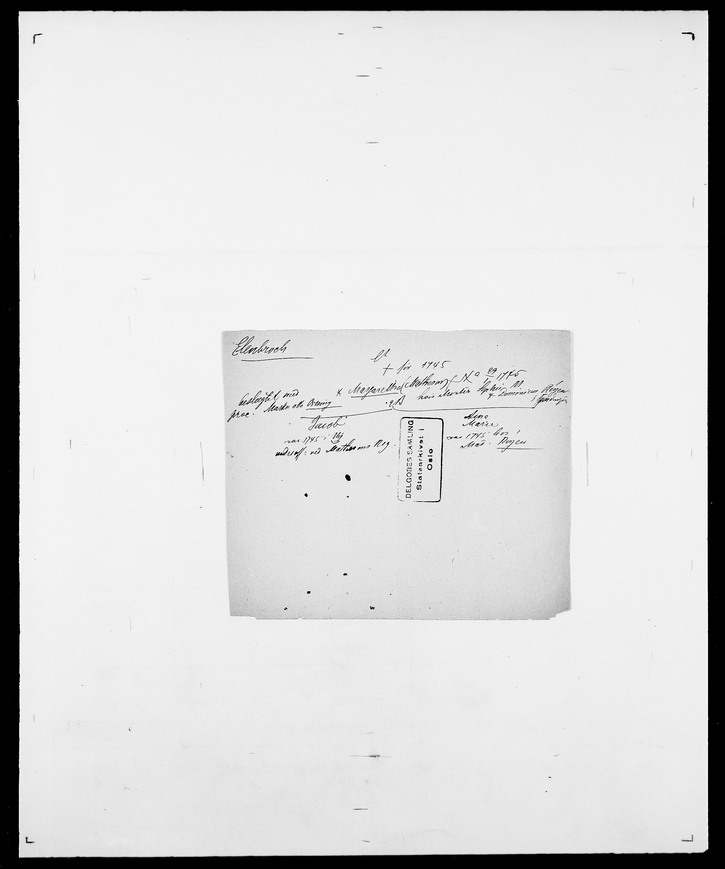 Delgobe, Charles Antoine - samling, SAO/PAO-0038/D/Da/L0010: Dürendahl - Fagelund, p. 376