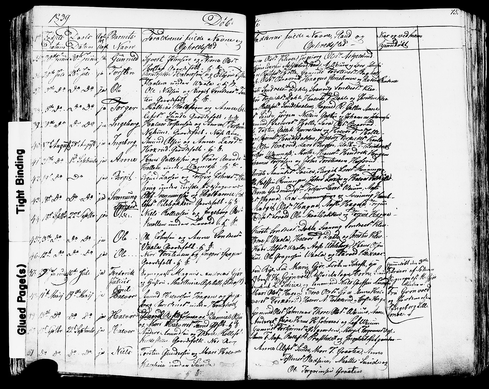 Sauherad kirkebøker, AV/SAKO-A-298/F/Fa/L0006: Parish register (official) no. I 6, 1827-1850, p. 75