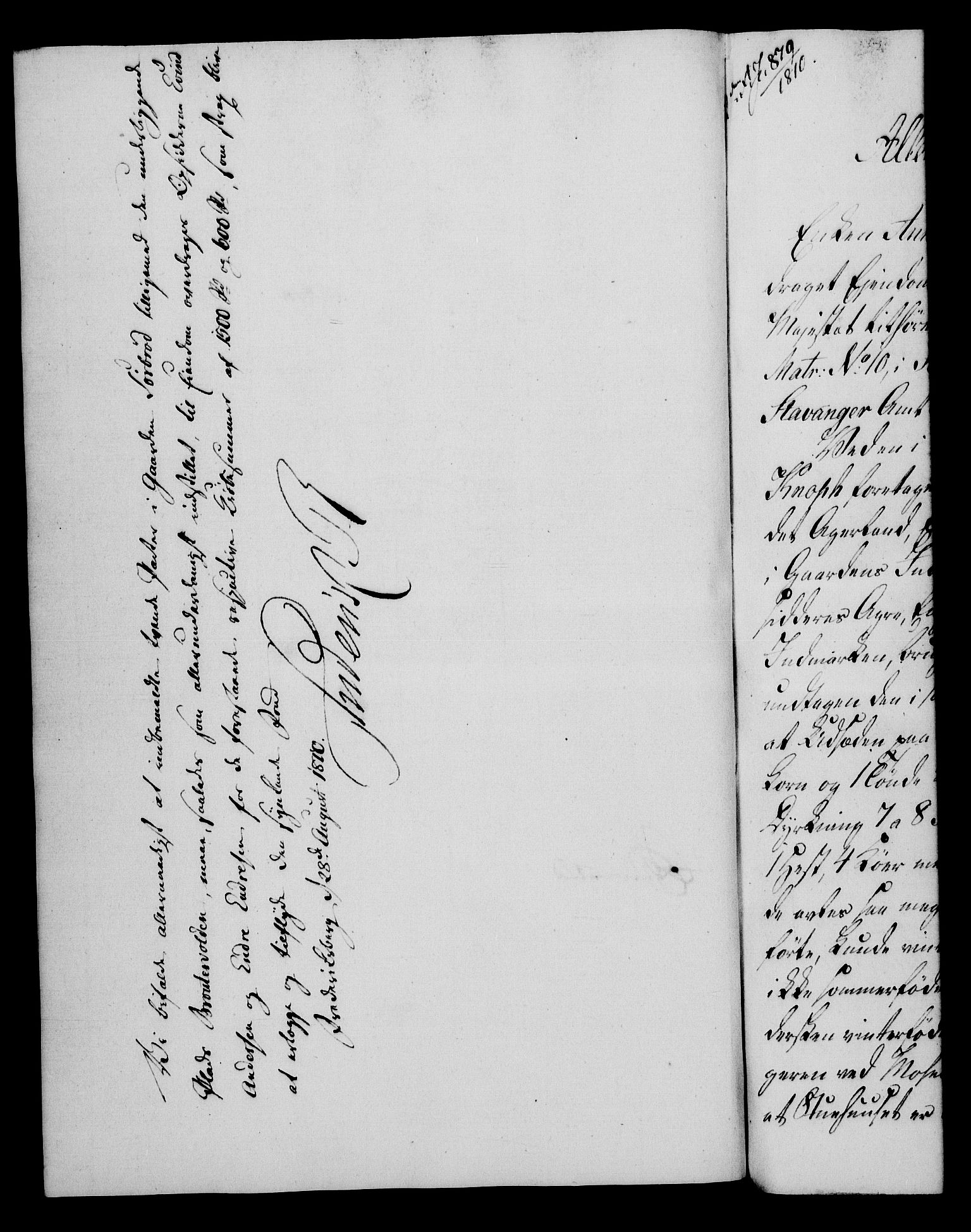 Rentekammeret, Kammerkanselliet, AV/RA-EA-3111/G/Gf/Gfa/L0092: Norsk relasjons- og resolusjonsprotokoll (merket RK 52.92), 1810, p. 467