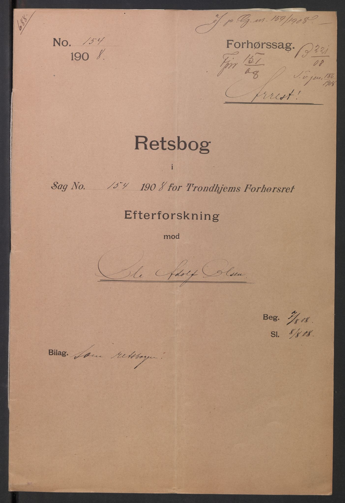 Falstad skolehjem, AV/RA-S-1676/E/Eb/L0008: Elevmapper løpenr. 169-188, 1907-1914, p. 260