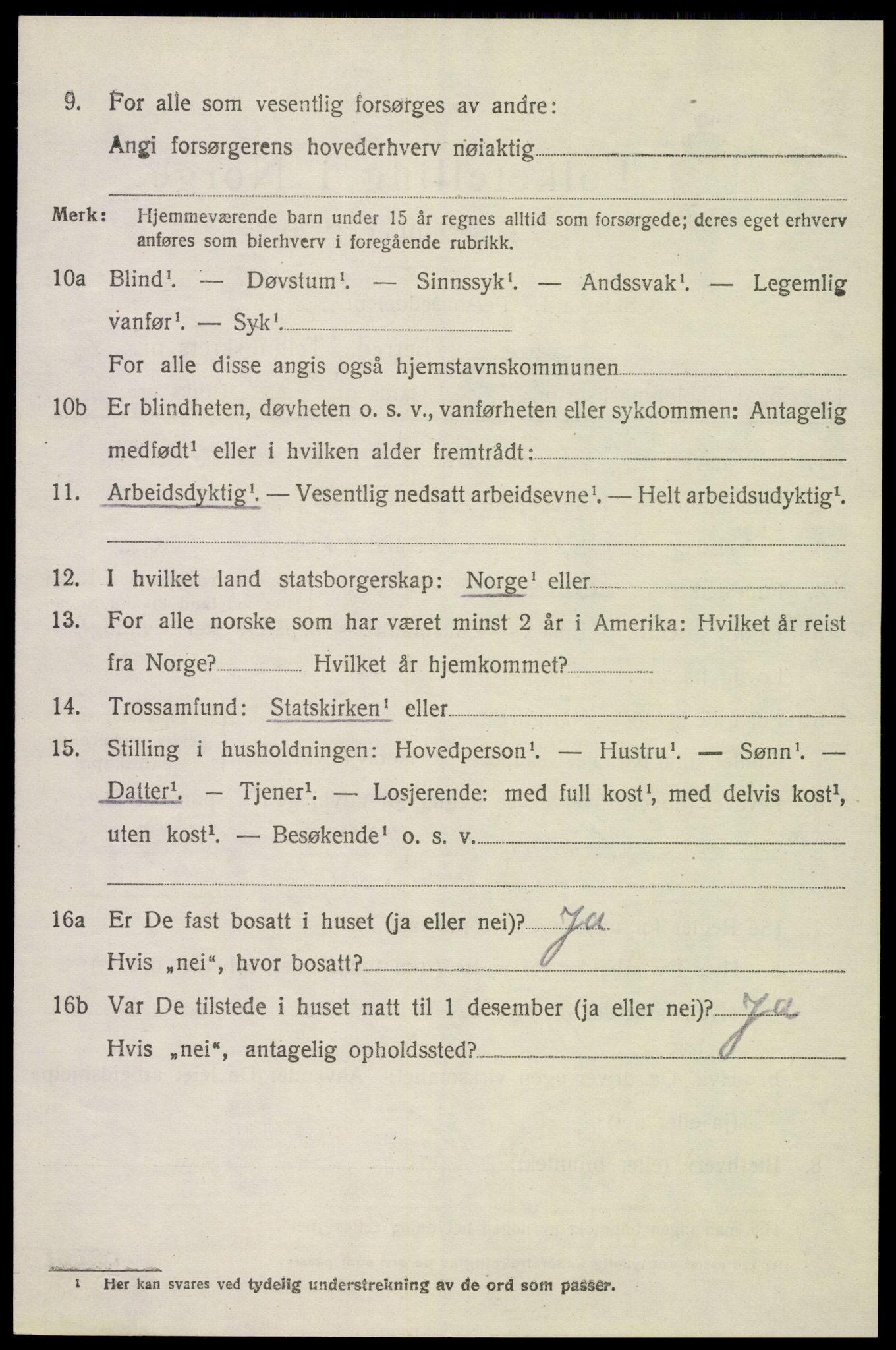 SAH, 1920 census for Furnes, 1920, p. 1802