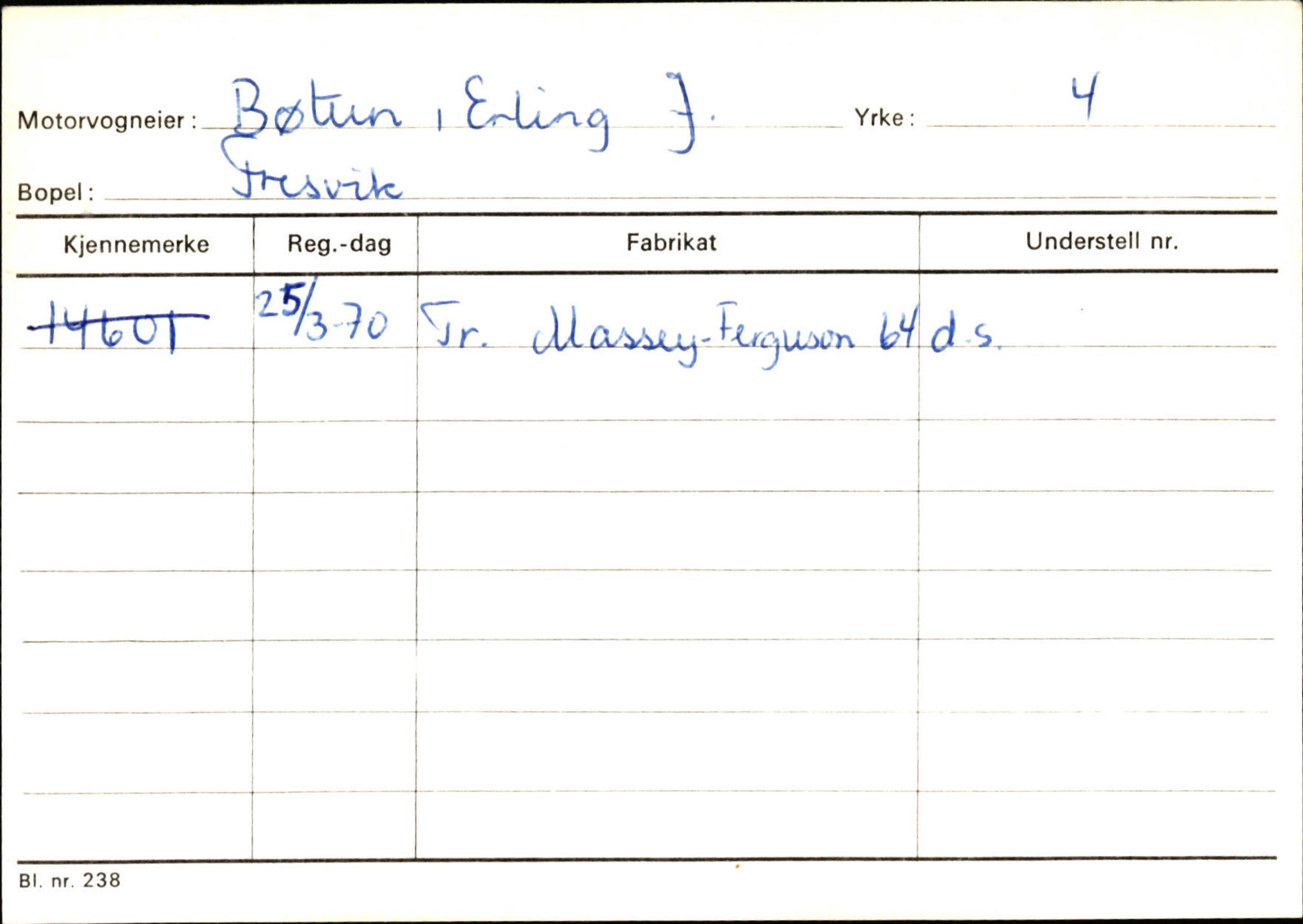 Statens vegvesen, Sogn og Fjordane vegkontor, AV/SAB-A-5301/4/F/L0126: Eigarregister Fjaler M-Å. Leikanger A-Å, 1945-1975, p. 950