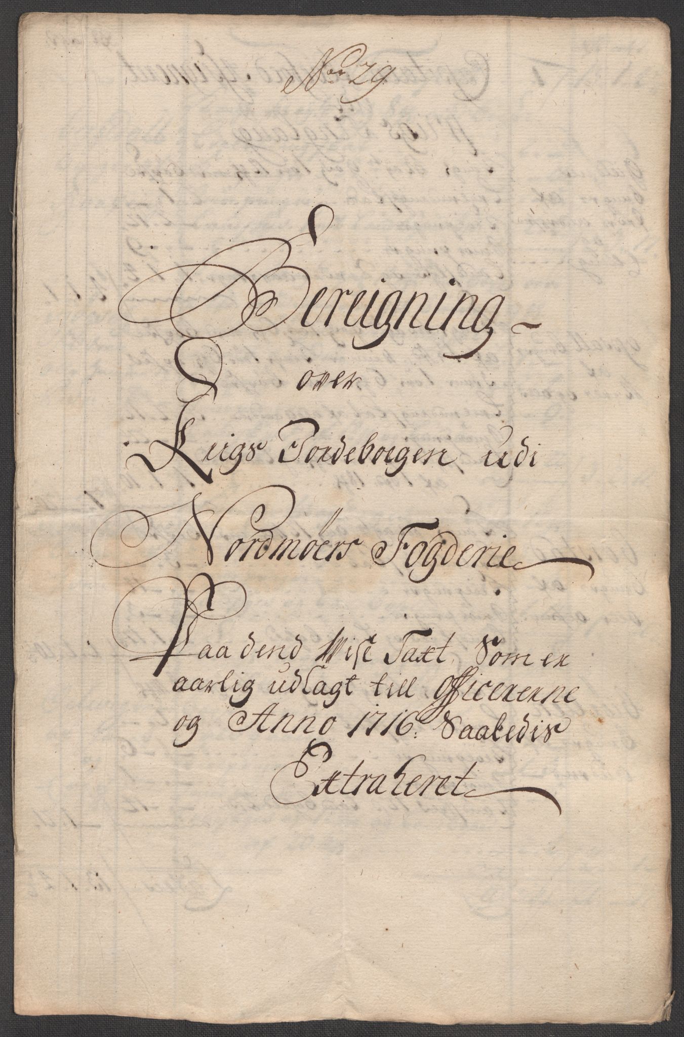 Rentekammeret inntil 1814, Reviderte regnskaper, Fogderegnskap, AV/RA-EA-4092/R56/L3749: Fogderegnskap Nordmøre, 1716, p. 165