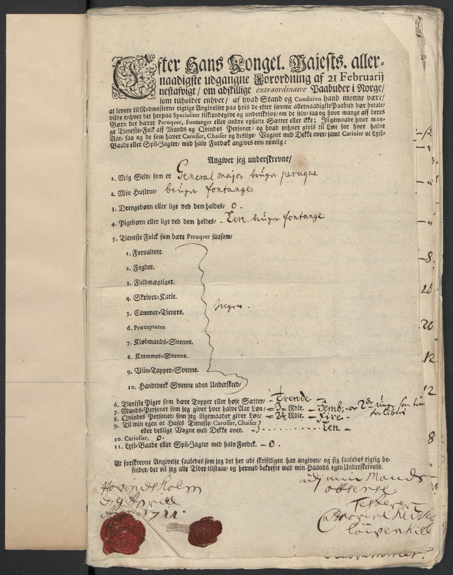 Rentekammeret inntil 1814, Reviderte regnskaper, Fogderegnskap, RA/EA-4092/R16/L1047: Fogderegnskap Hedmark, 1711, p. 282