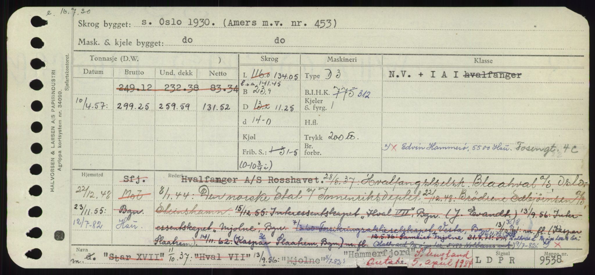 Sjøfartsdirektoratet med forløpere, Skipsmålingen, AV/RA-S-1627/H/Hd/L0014: Fartøy, H-Havl, p. 177