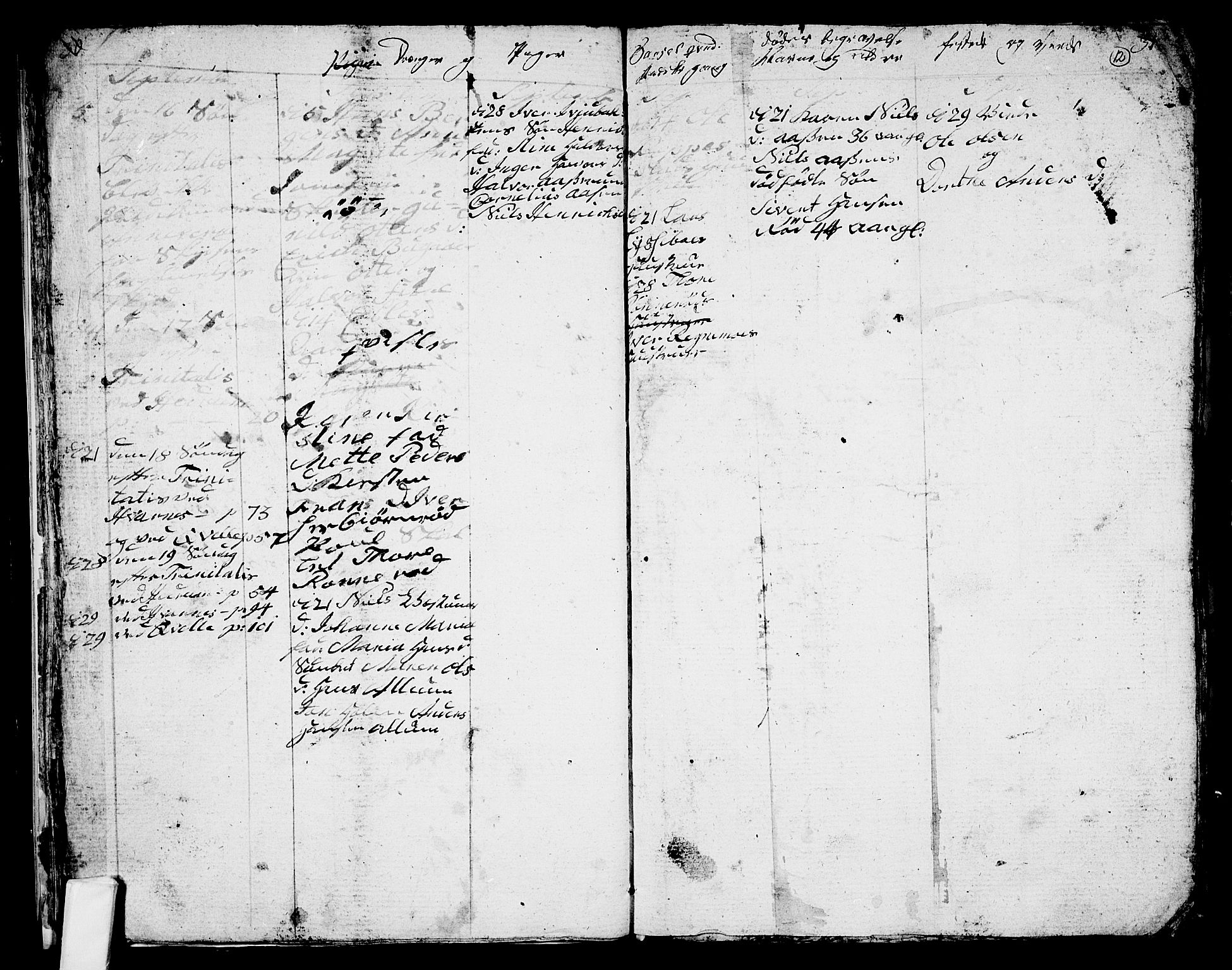 Hedrum kirkebøker, AV/SAKO-A-344/G/Ga/L0001: Parish register (copy) no. I 1, 1787-1802, p. 12