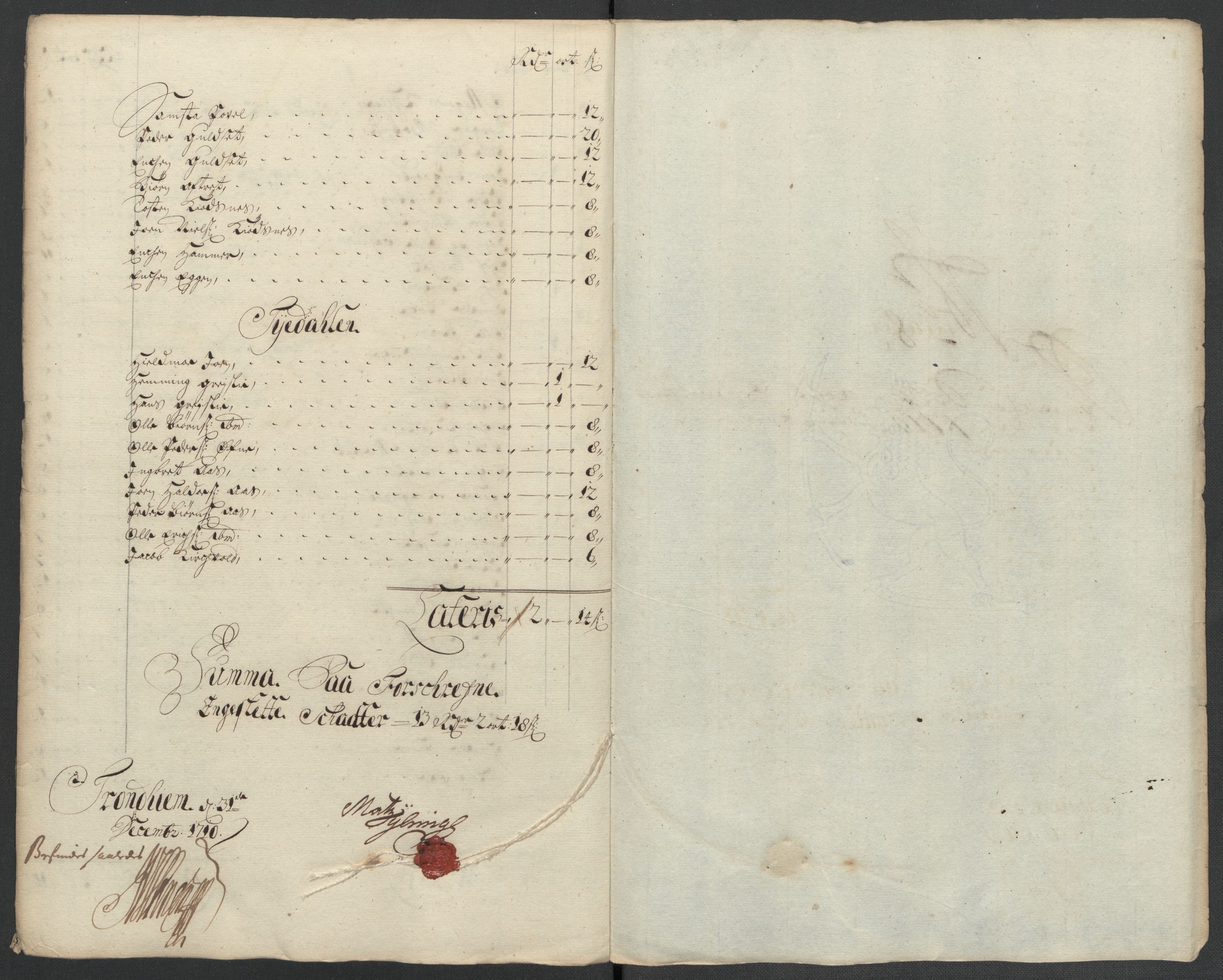 Rentekammeret inntil 1814, Reviderte regnskaper, Fogderegnskap, RA/EA-4092/R61/L4111: Fogderegnskap Strinda og Selbu, 1709-1710, p. 399