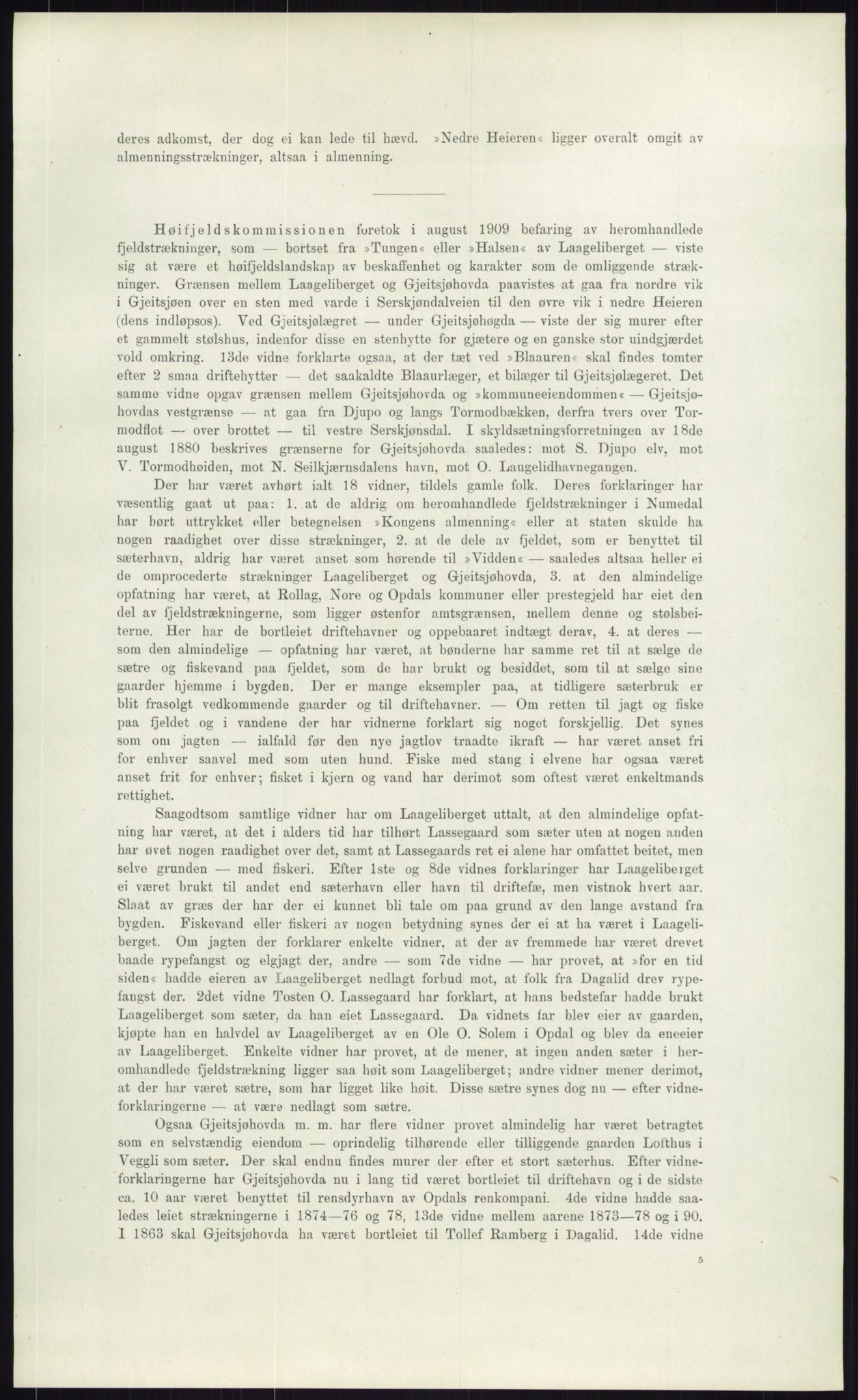 Høyfjellskommisjonen, AV/RA-S-1546/X/Xa/L0001: Nr. 1-33, 1909-1953, p. 898