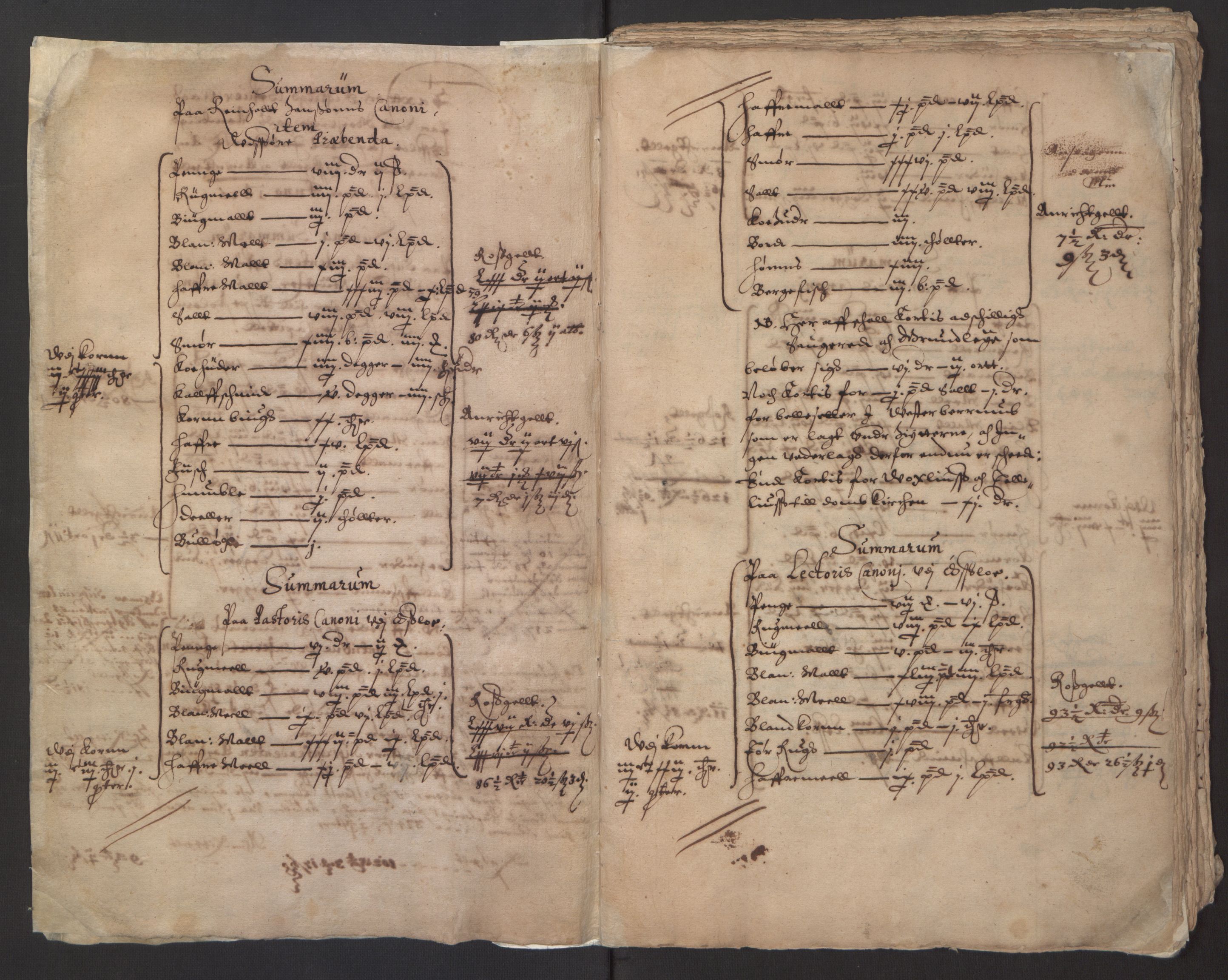 Stattholderembetet 1572-1771, AV/RA-EA-2870/Ek/L0014/0001: Jordebøker til utlikning av rosstjeneste 1624-1626: / Kirke- og prestebolsinntekter i Oslo og Hamar bispedømme, 1625-1626, p. 5