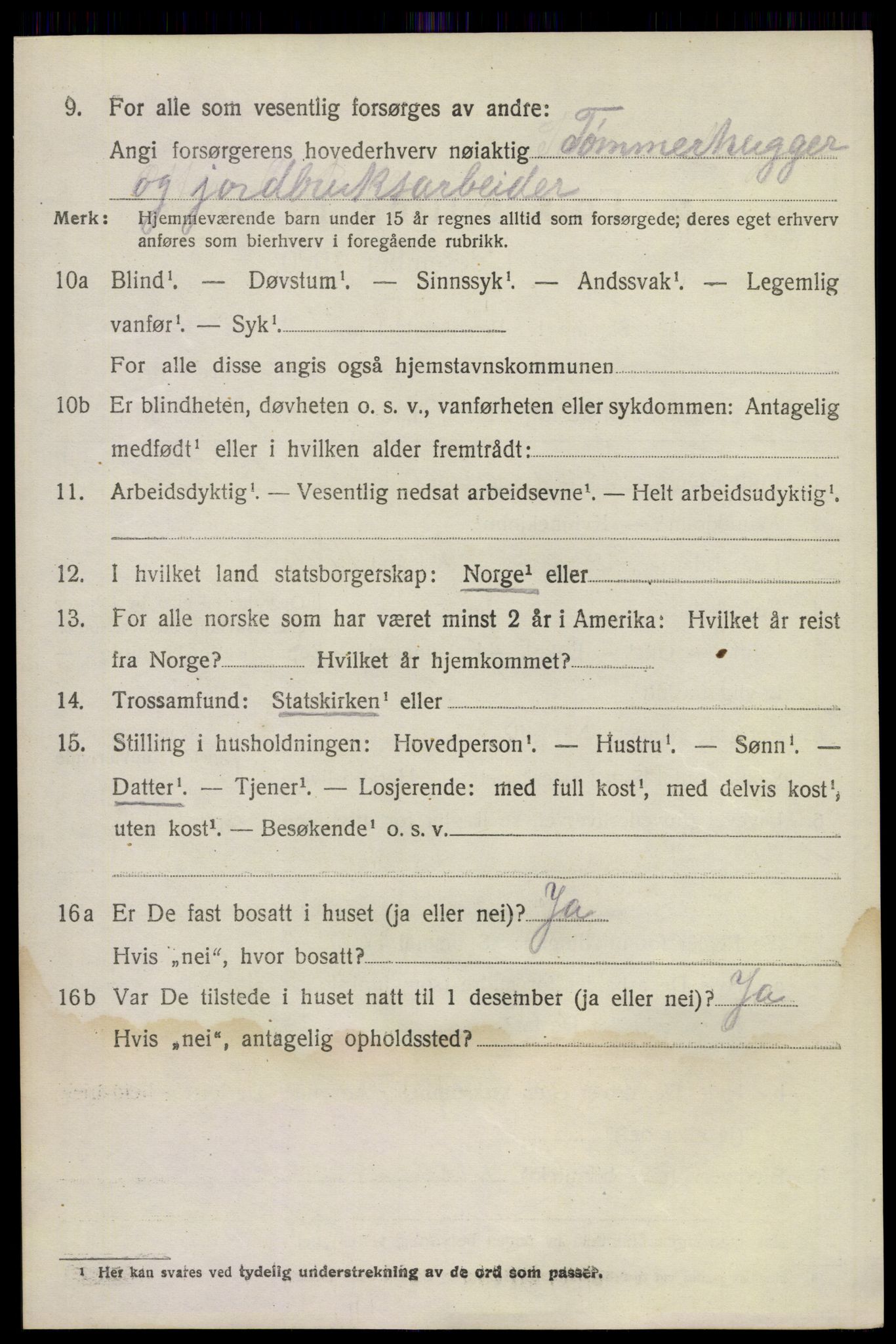 SAKO, 1920 census for Øvre Eiker, 1920, p. 21415