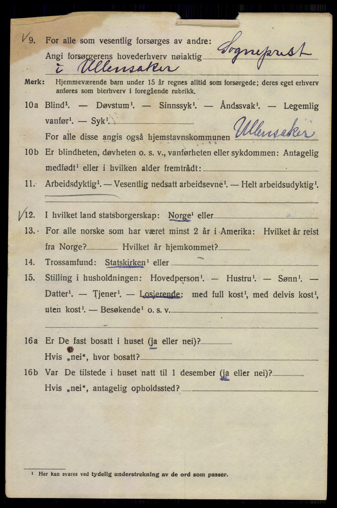 SAO, 1920 census for Kristiania, 1920, p. 453194