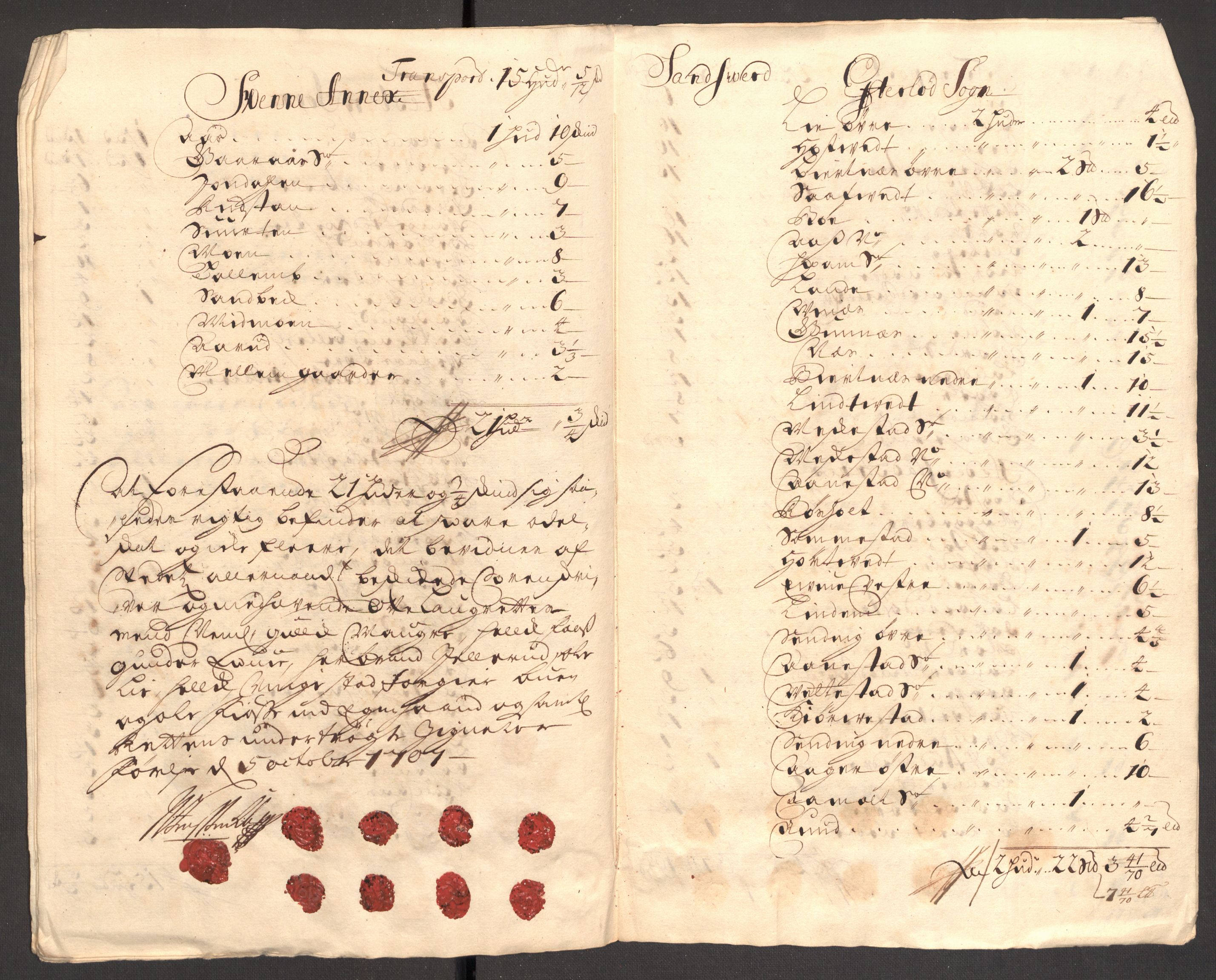 Rentekammeret inntil 1814, Reviderte regnskaper, Fogderegnskap, AV/RA-EA-4092/R24/L1584: Fogderegnskap Numedal og Sandsvær, 1707-1708, p. 167