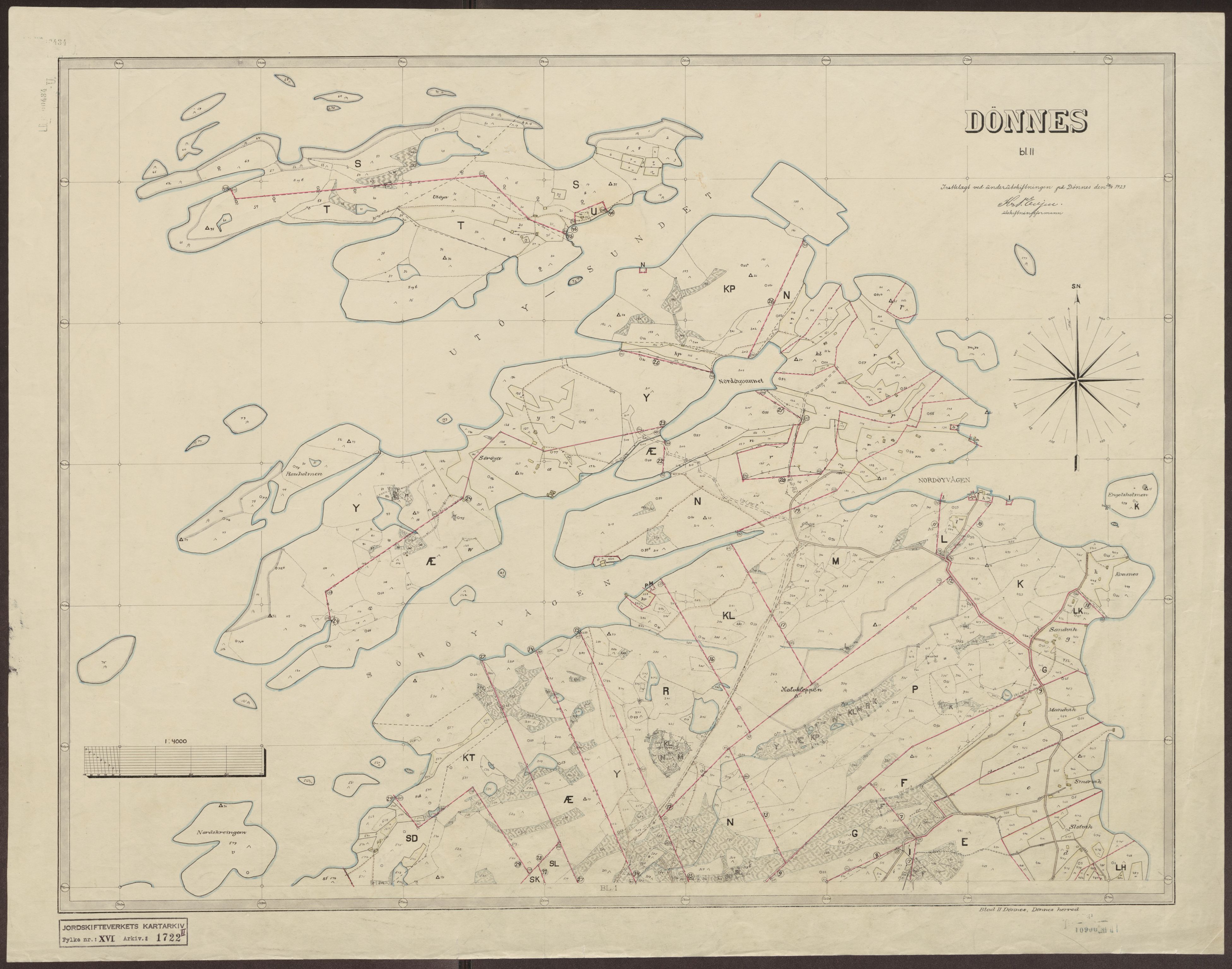 Jordskifteverkets kartarkiv, RA/S-3929/T, 1859-1988, p. 2040