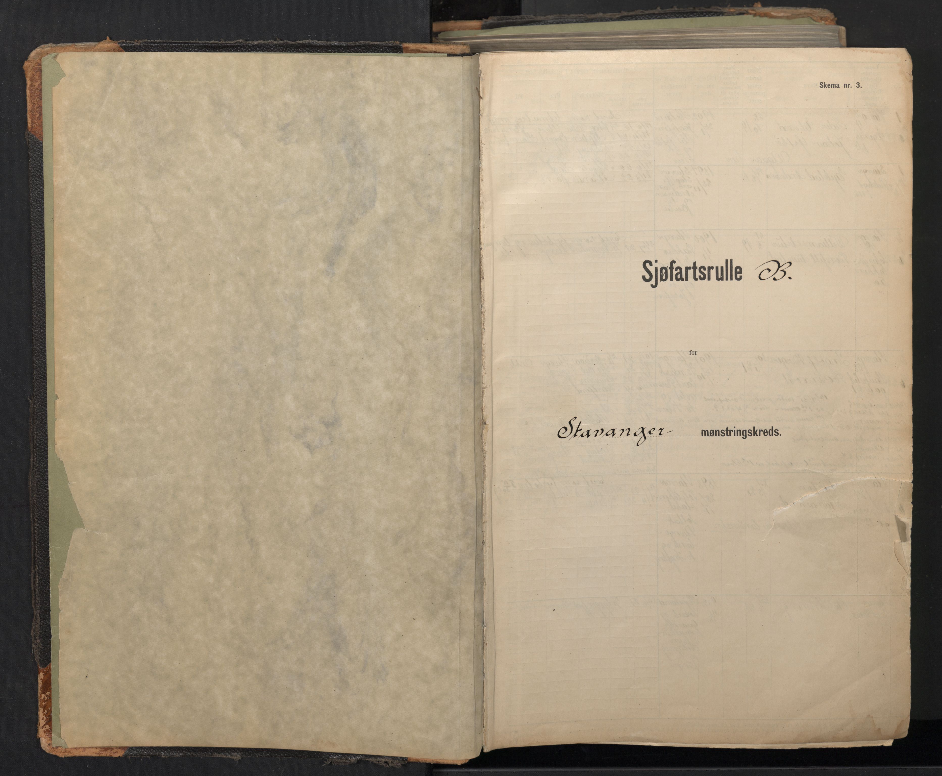 Stavanger sjømannskontor, AV/SAST-A-102006/F/Fe/L0004: Maskinist- og fyrbøterrulle, patentnr. 1-460 (dublett), 1921-1948, p. 3
