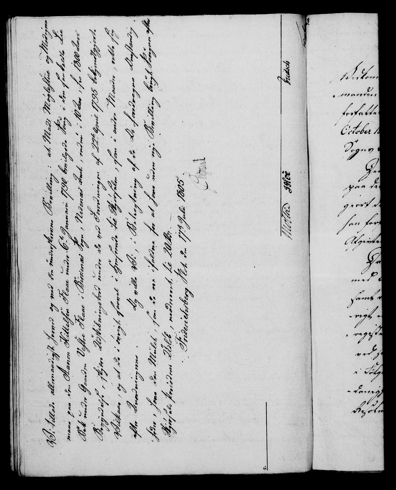 Rentekammeret, Kammerkanselliet, RA/EA-3111/G/Gf/Gfa/L0087: Norsk relasjons- og resolusjonsprotokoll (merket RK 52.87), 1805, p. 377