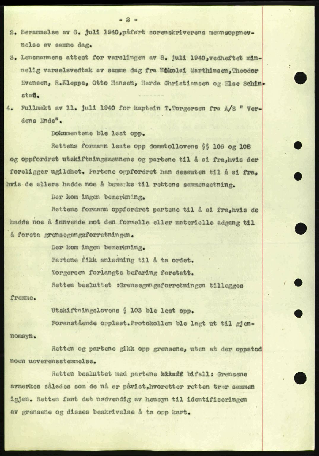 Tønsberg sorenskriveri, AV/SAKO-A-130/G/Ga/Gaa/L0010: Mortgage book no. A10, 1941-1941, Diary no: : 596/1941