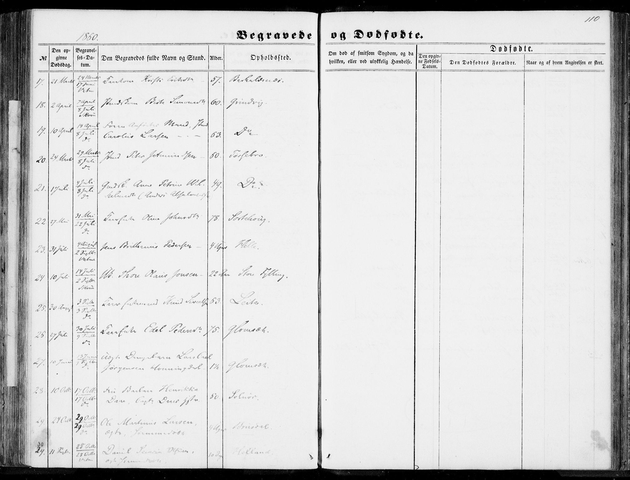 Ministerialprotokoller, klokkerbøker og fødselsregistre - Møre og Romsdal, AV/SAT-A-1454/524/L0354: Parish register (official) no. 524A06, 1857-1863, p. 110