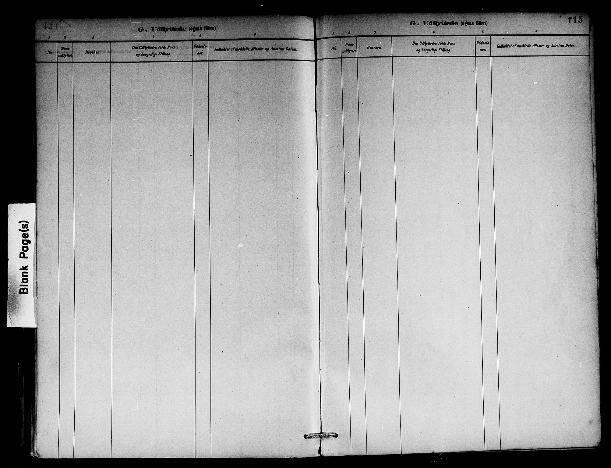 Solund sokneprestembete, AV/SAB-A-81401: Parish register (official) no. A 1, 1881-1902, p. 115