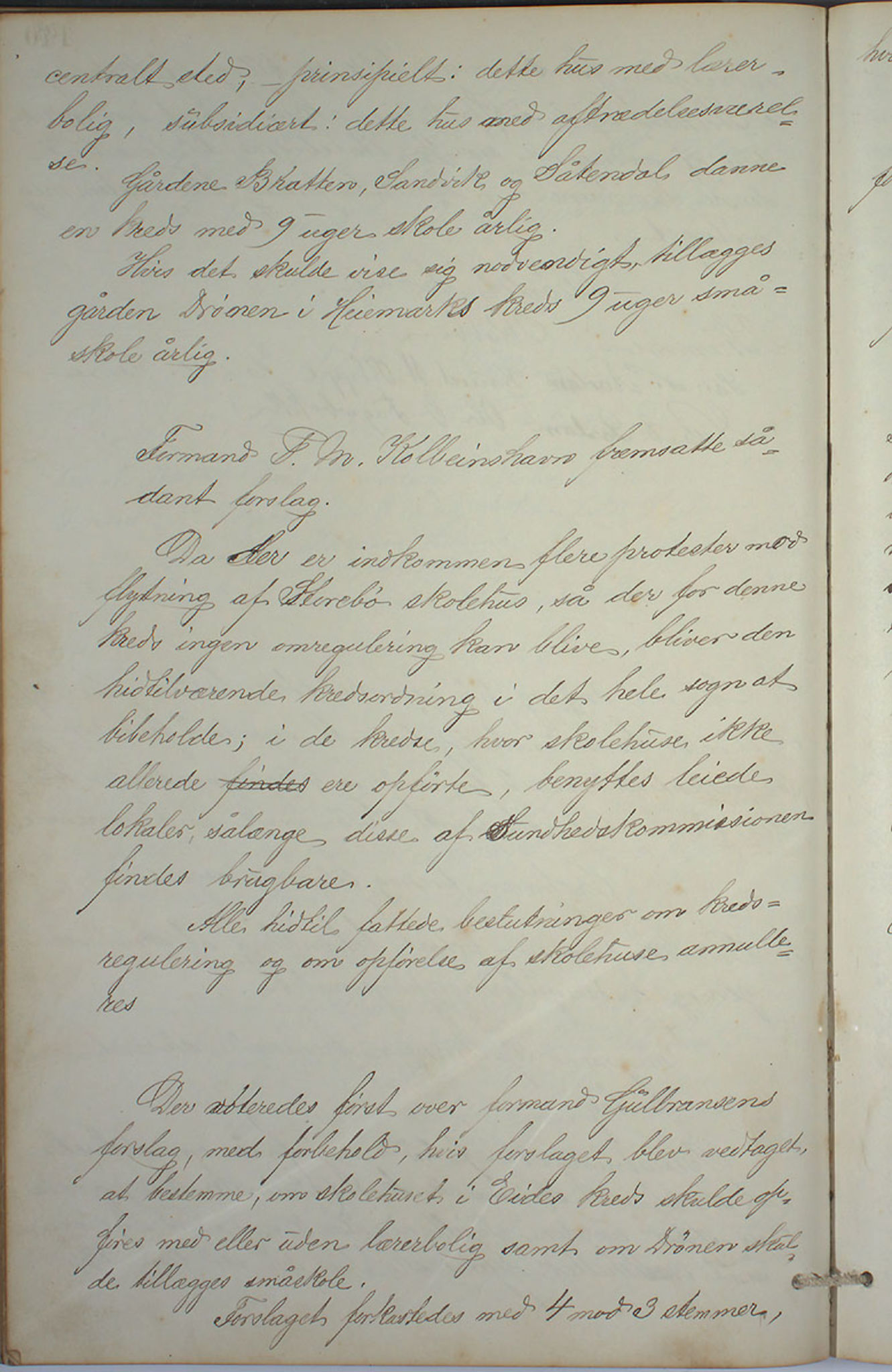 Austevoll kommune. Formannskapet, IKAH/1244-021/A/Aa/L0001: Forhandlingsprotokoll for heradstyret, 1886-1900, p. 281