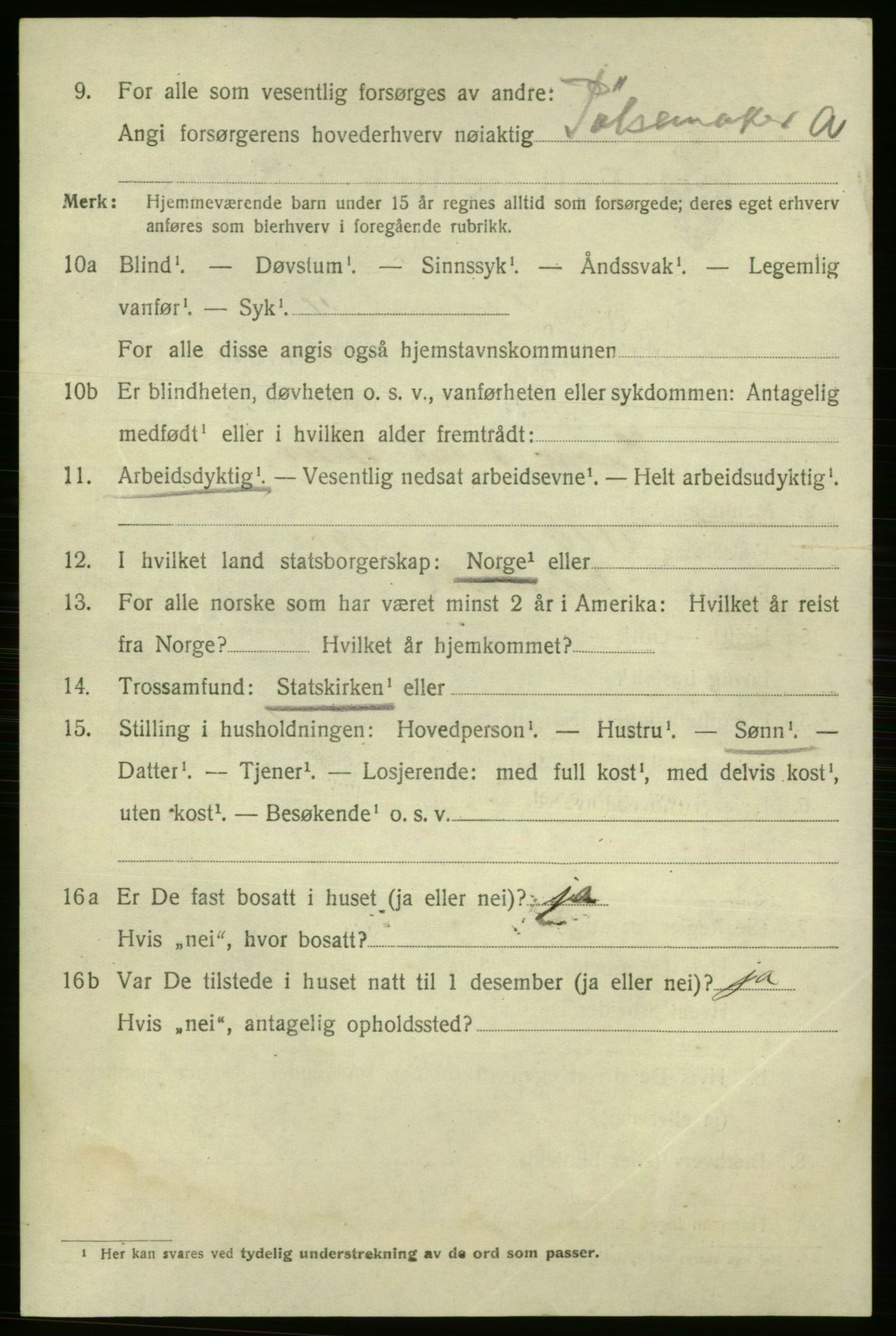 SAO, 1920 census for Fredrikshald, 1920, p. 26793